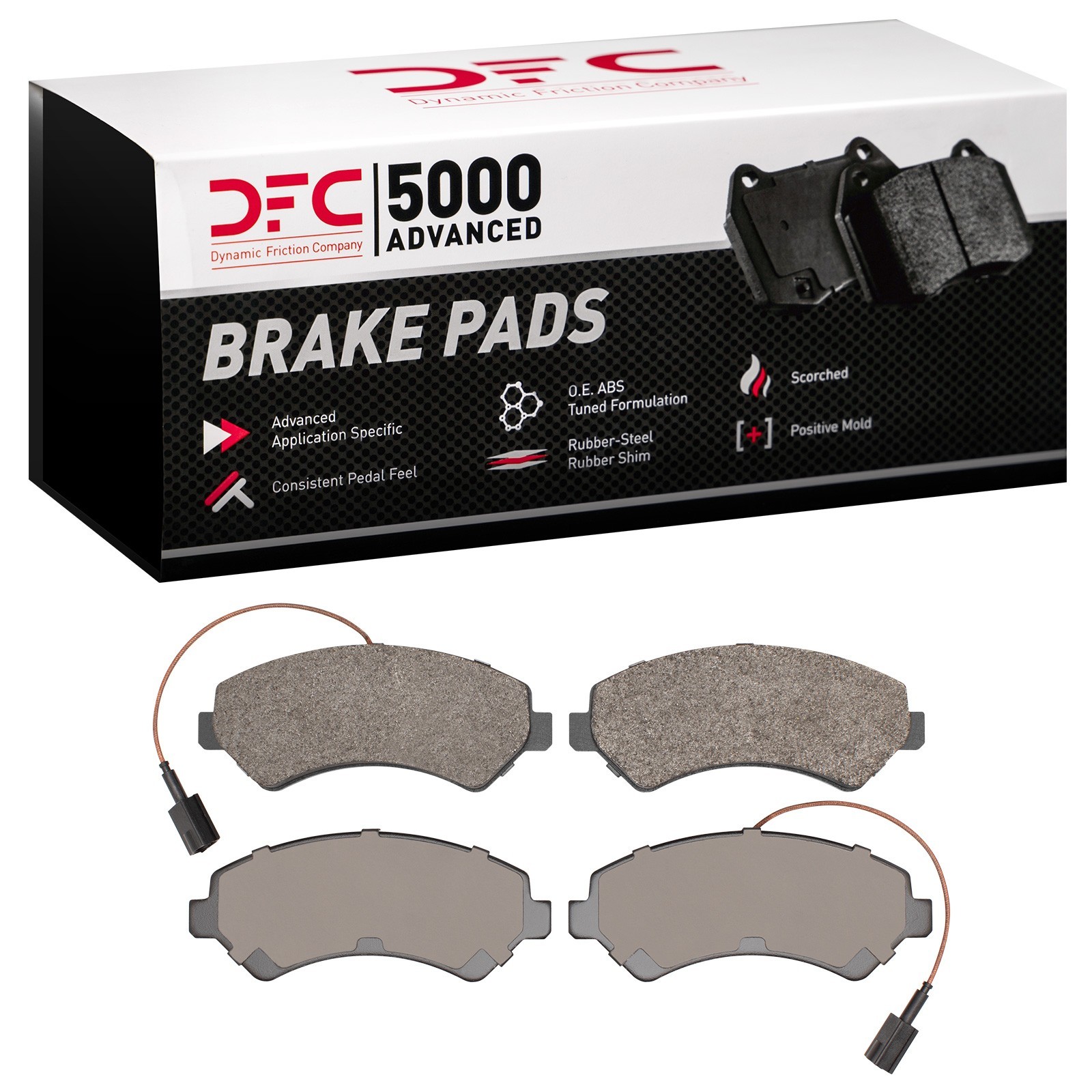 DYN 1551-1540-20 DFC 5000 Advanced Brake Pads - Semi Metallic - Image 2