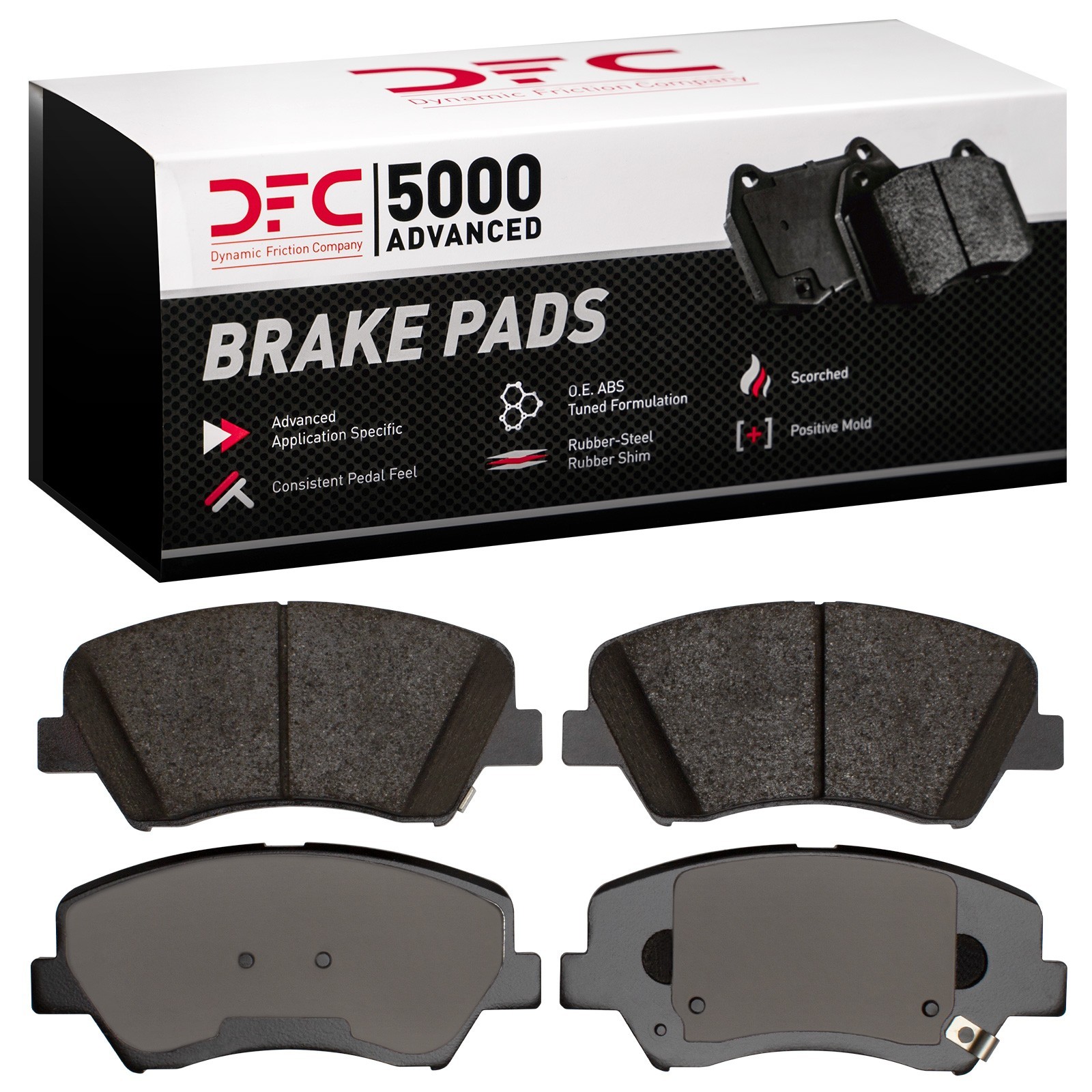 DYN-1551-1543-00 DFC 5000 Advanced Brake Pads - Ceramic - Image 2