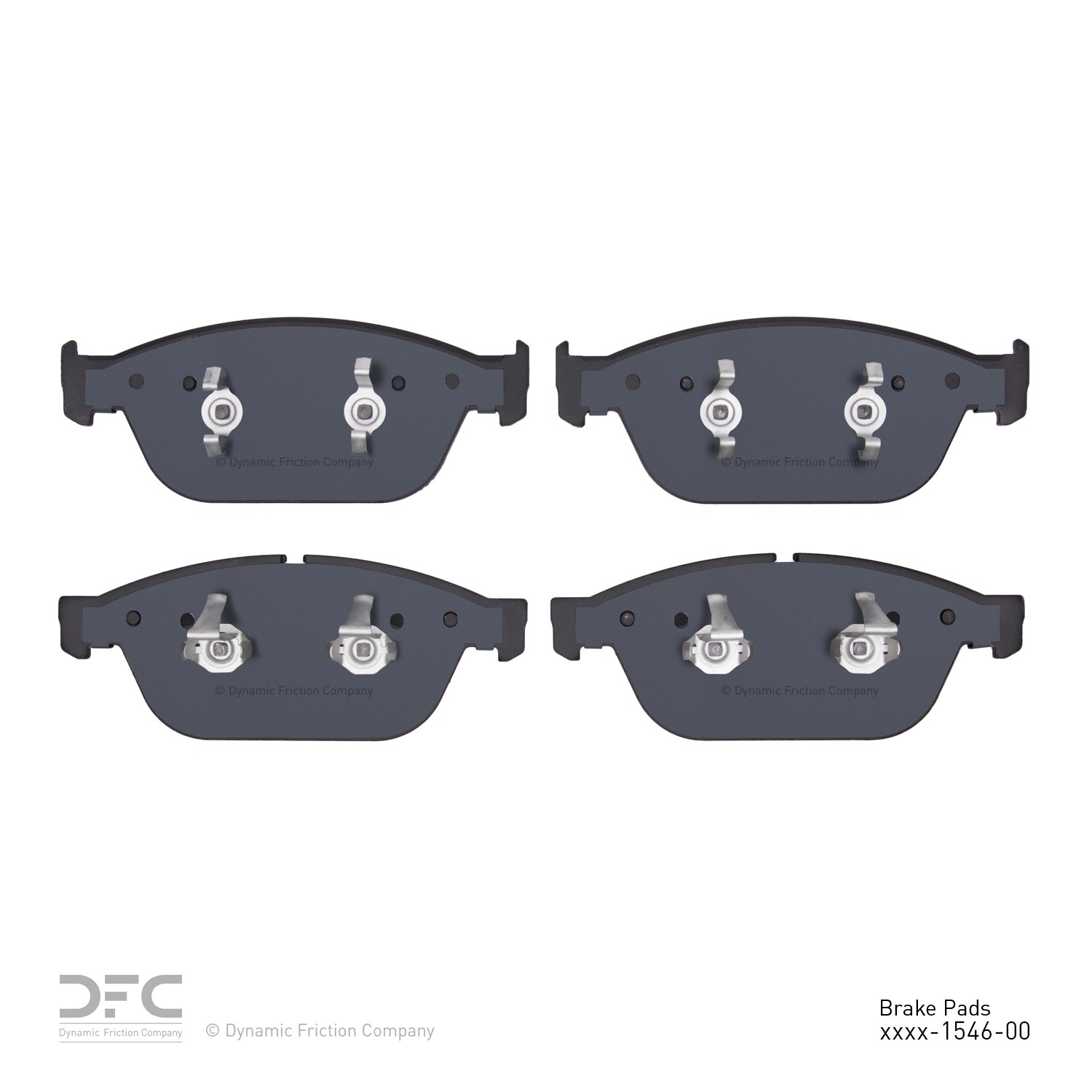 DYN-1551-1546-00 DFC 5000 Advanced Brake Pads - Ceramic