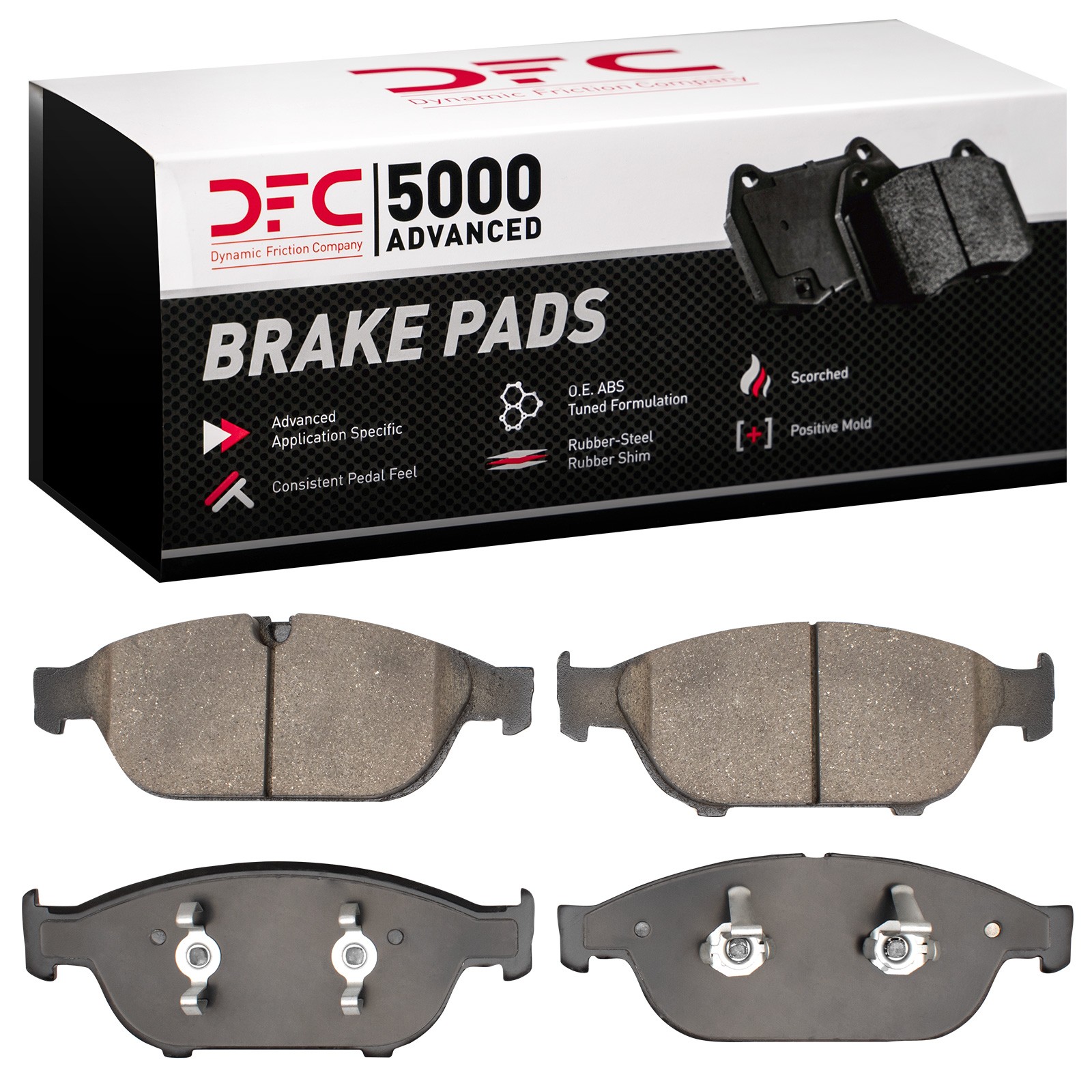 DYN 1551-1549-00 DFC 5000 Advanced Brake Pads - Ceramic - Image 2