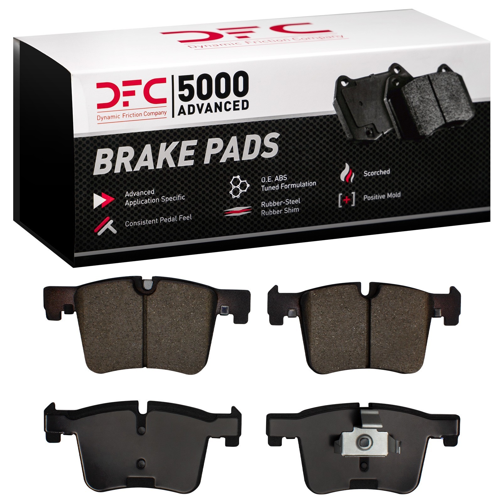 DYN-1551-1561-00 DFC 5000 Advanced Brake Pads - Ceramic - Image 2