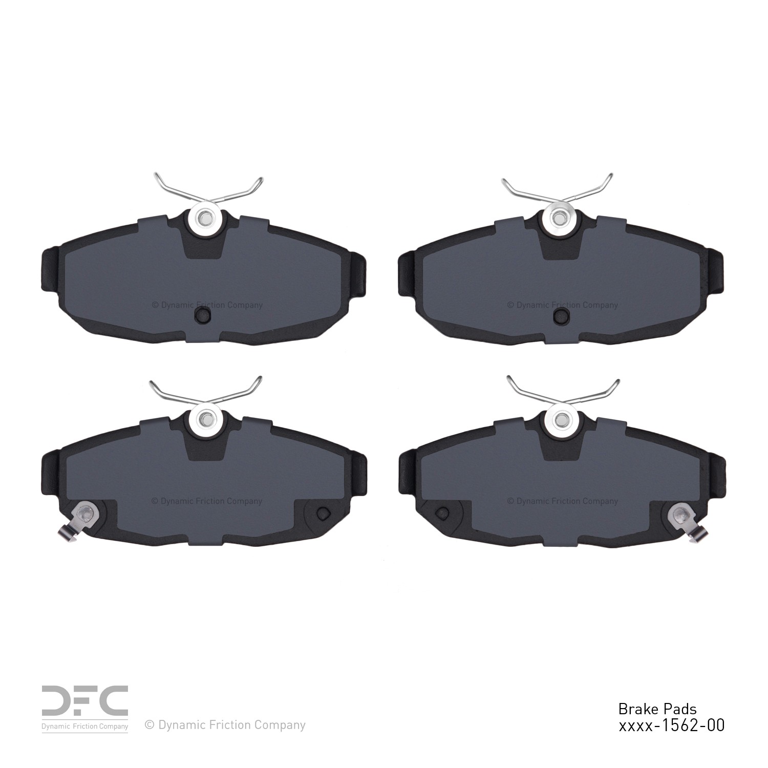 DYN 1551-1562-00 DFC 5000 Advanced Brake Pads - Low Metallic