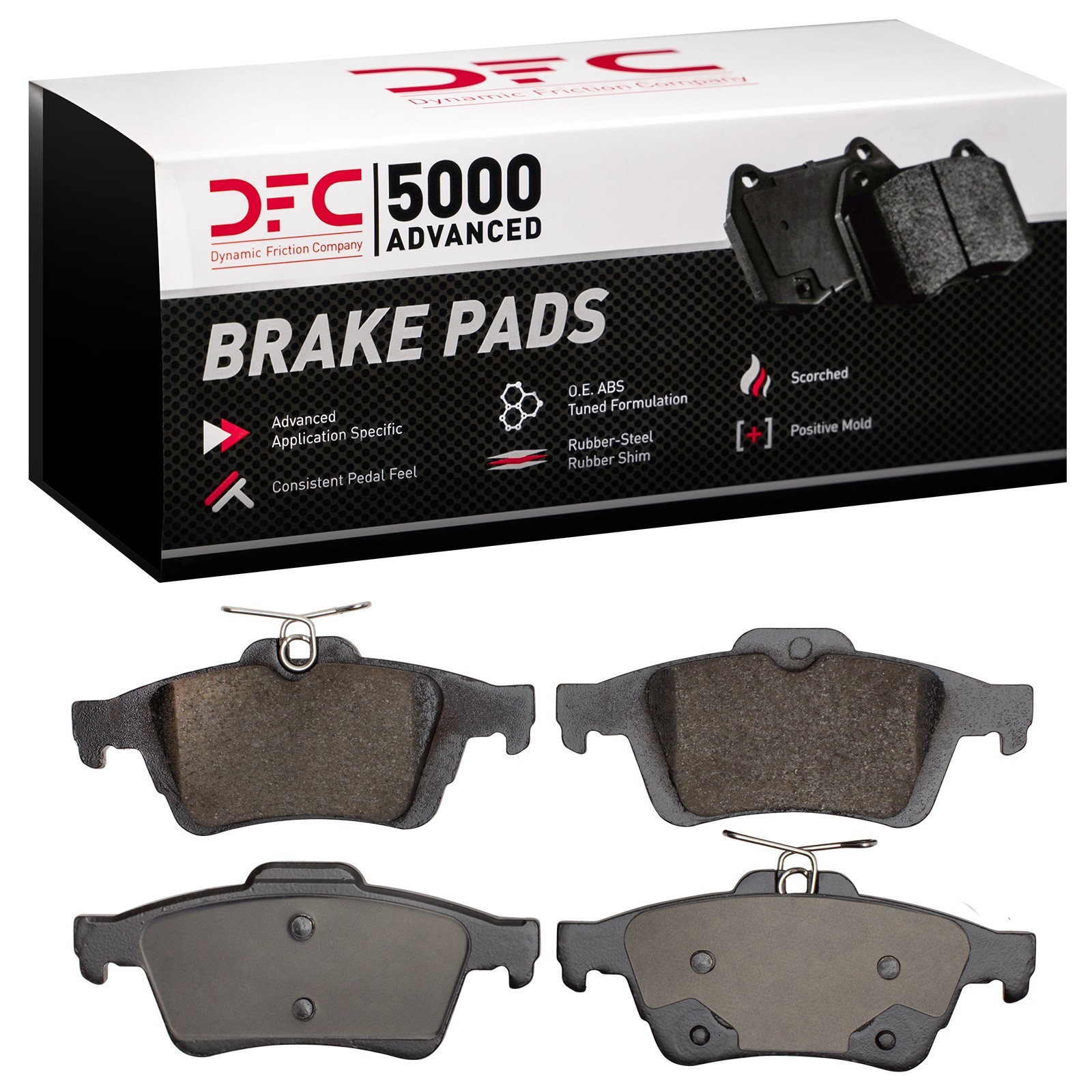 DYN 1551-1564-10 DFC 5000 Advanced Brake Pads - Ceramic - Image 2