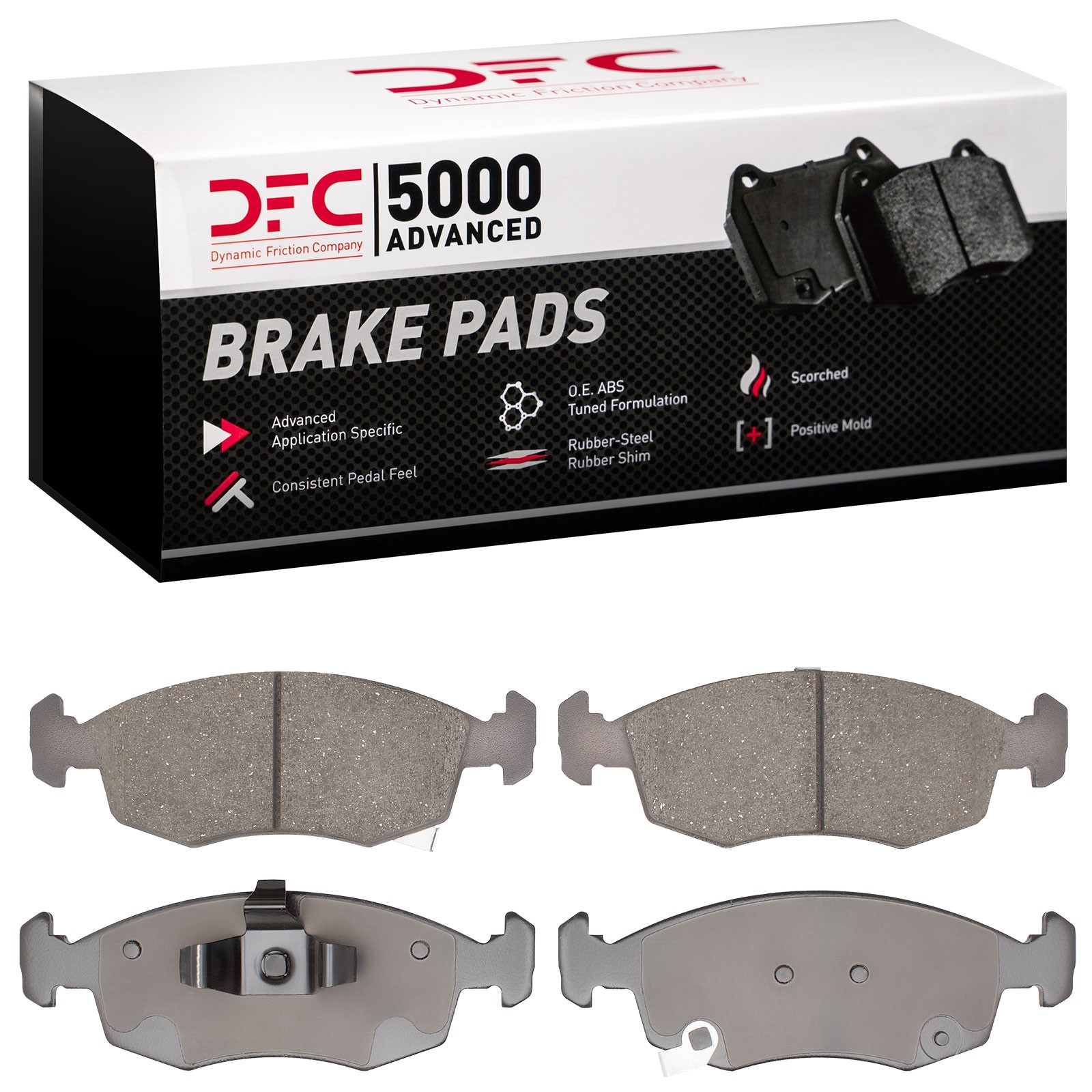 DYN-1551-1568-00 DFC 5000 Advanced Brake Pads - Ceramic - Image 2