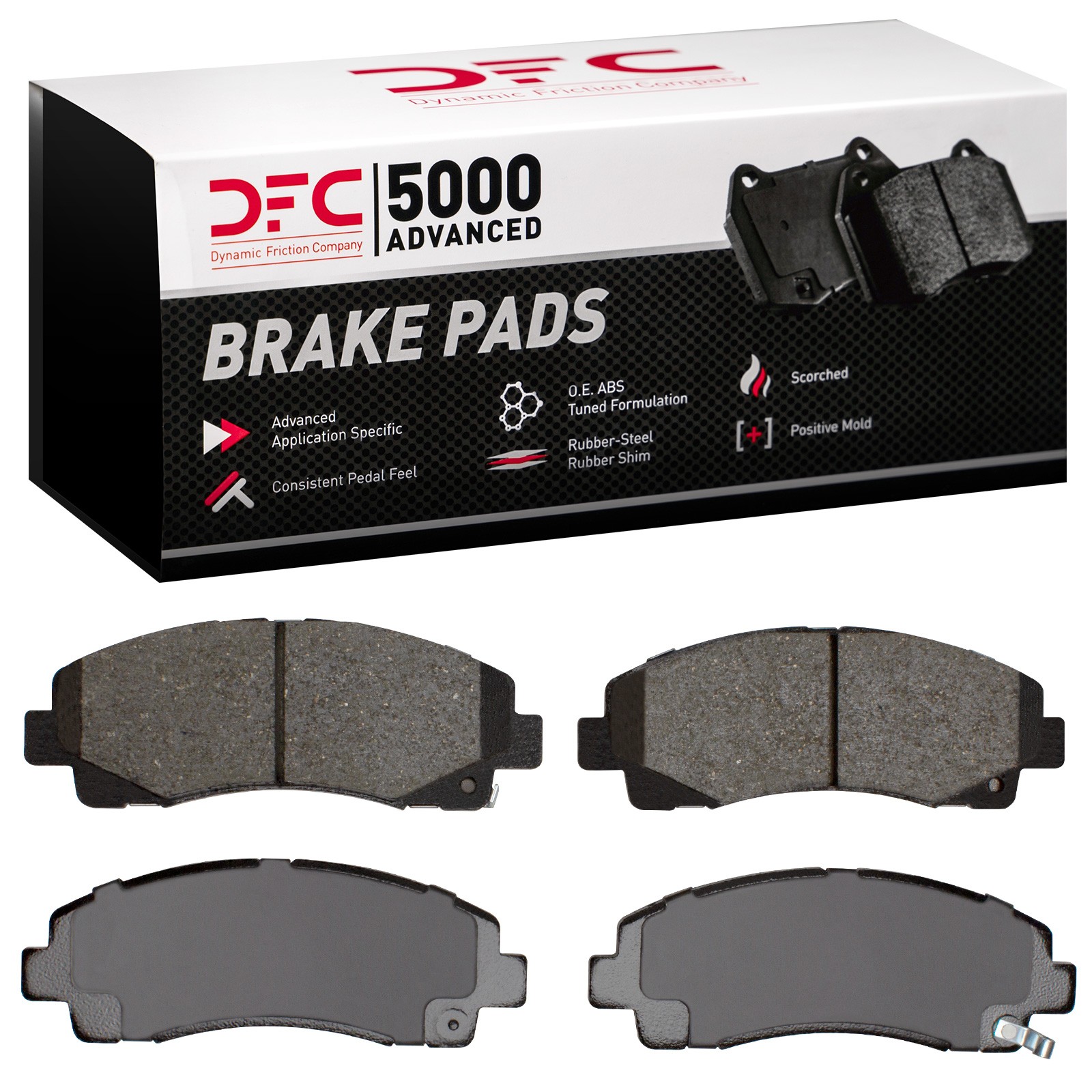 DYN-1551-1584-00 DFC 5000 Advanced Brake Pads - Ceramic - Image 2