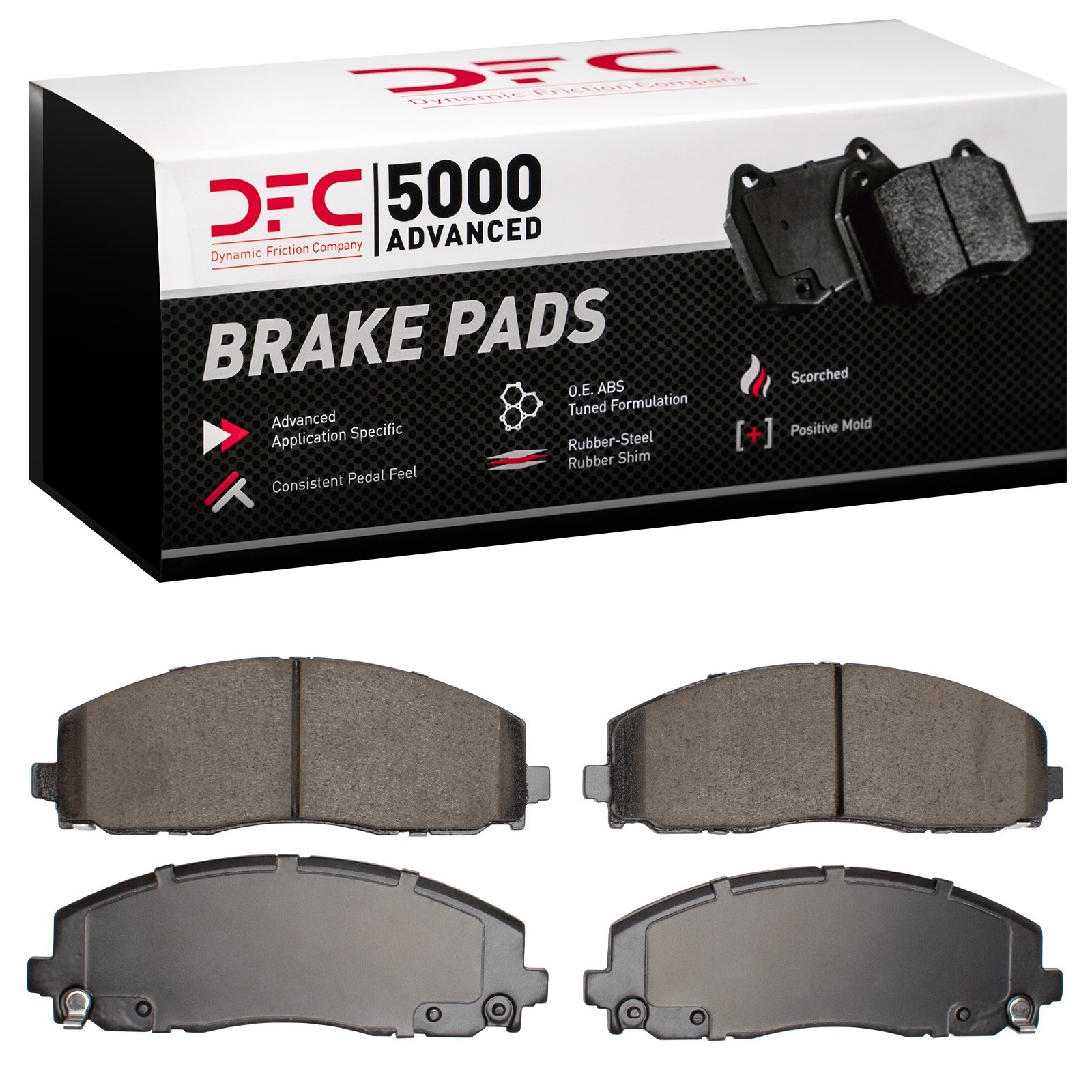 DYN-1551-1589-00 DFC 5000 Advanced Brake Pads - Ceramic - Image 2