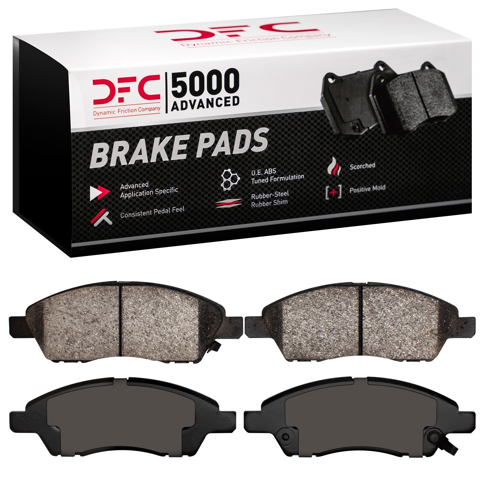 DYN-1551-1592-00 DFC 5000 Advanced Brake Pads - Ceramic - Image 2