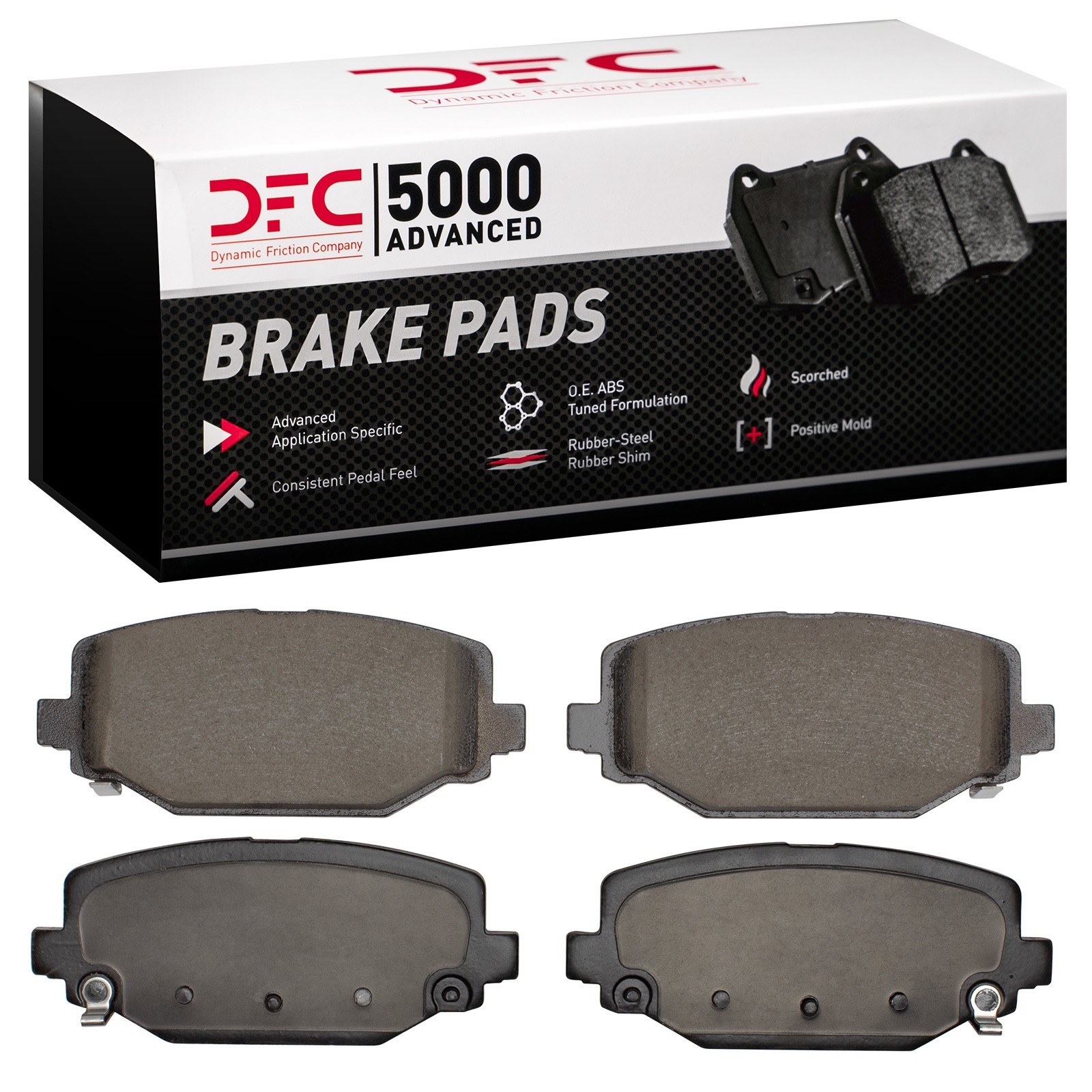 DYN-1551-1596-00 DFC 5000 Advanced Brake Pads - Ceramic - Image 2