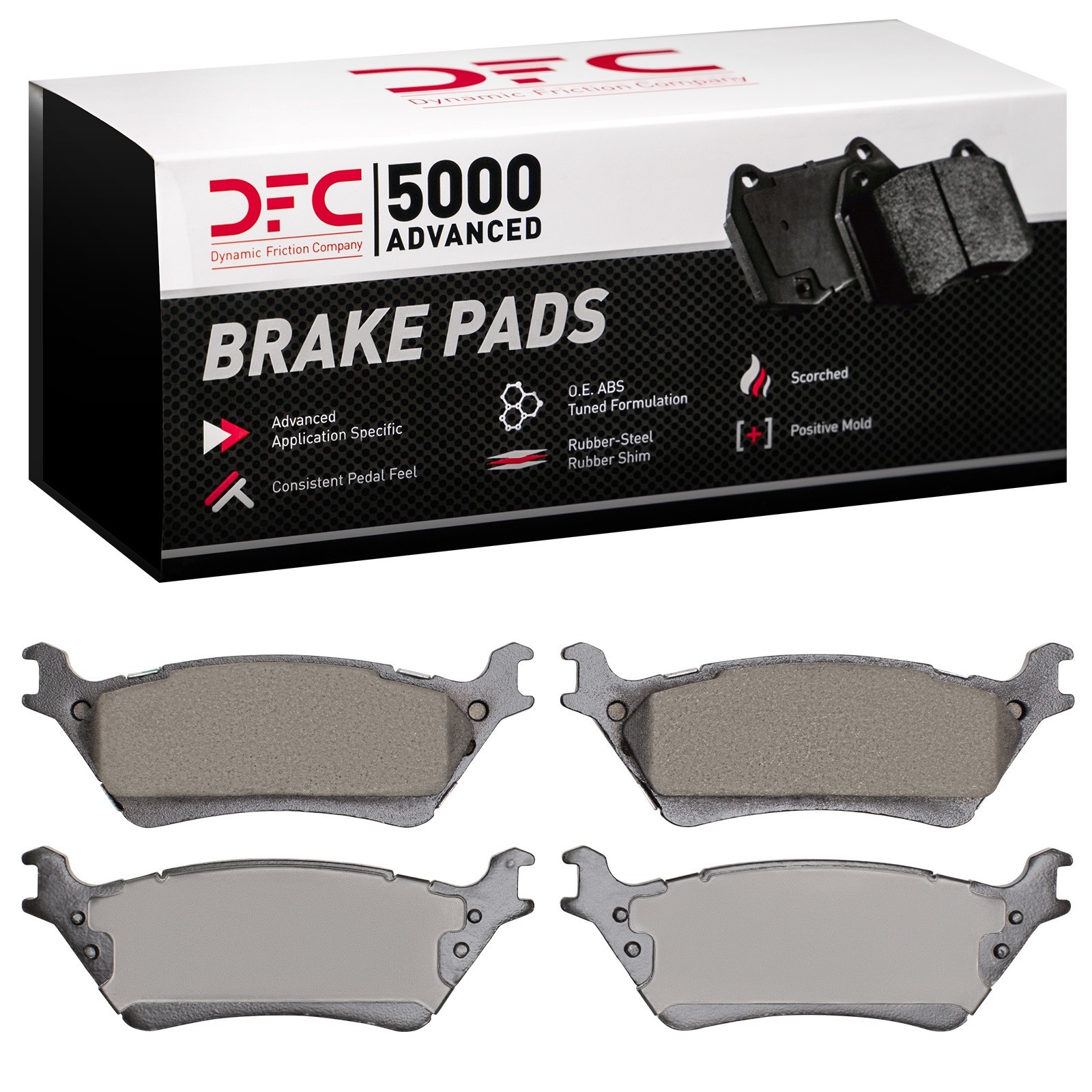 DYN-1551-1602-00 DFC 5000 Advanced Brake Pads - Ceramic - Image 2