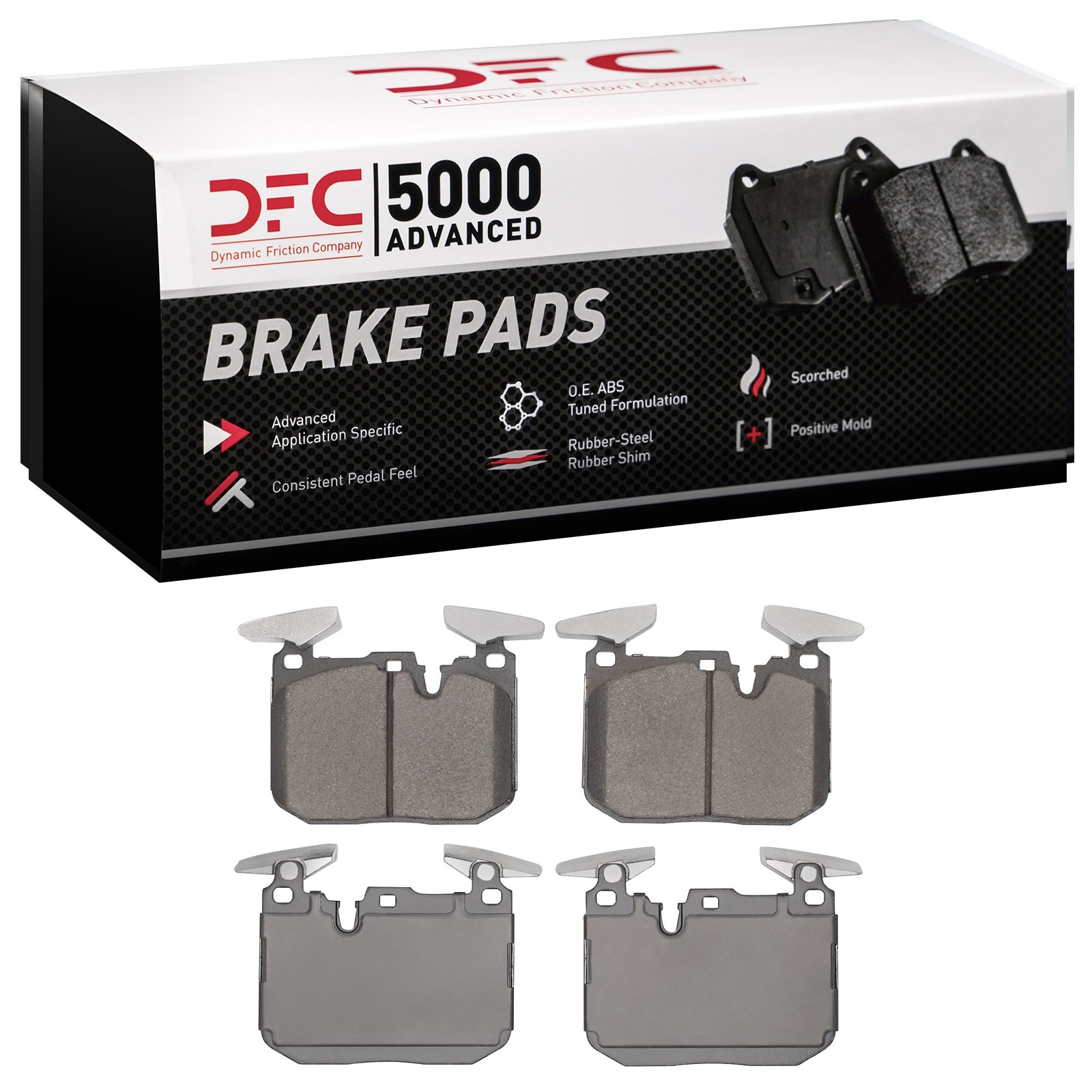 DYN-1551-1609-00 DFC 5000 Advanced Brake Pads - Ceramic - Image 2