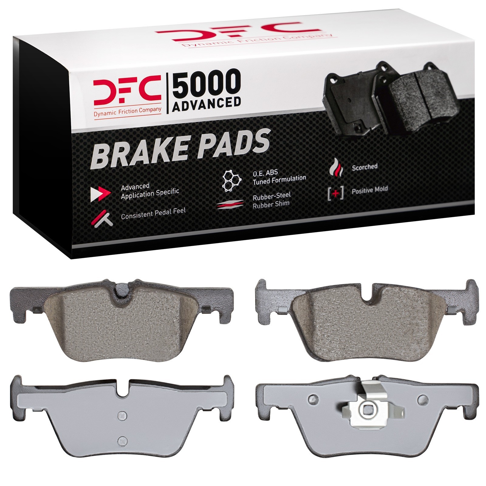 DYN-1551-1613-00 DFC 5000 Advanced Brake Pads - Ceramic - Image 2