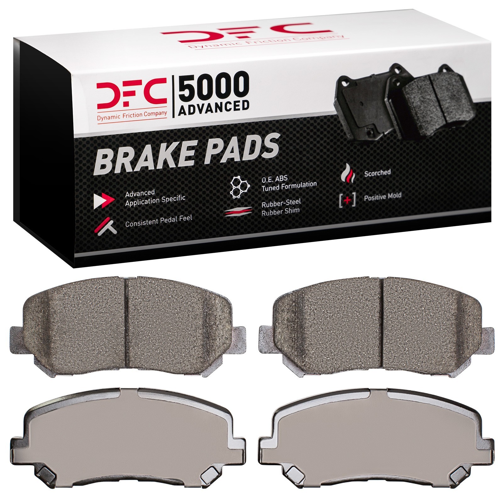 DYN-1551-1623-00 DFC 5000 Advanced Brake Pads - Ceramic - Image 2