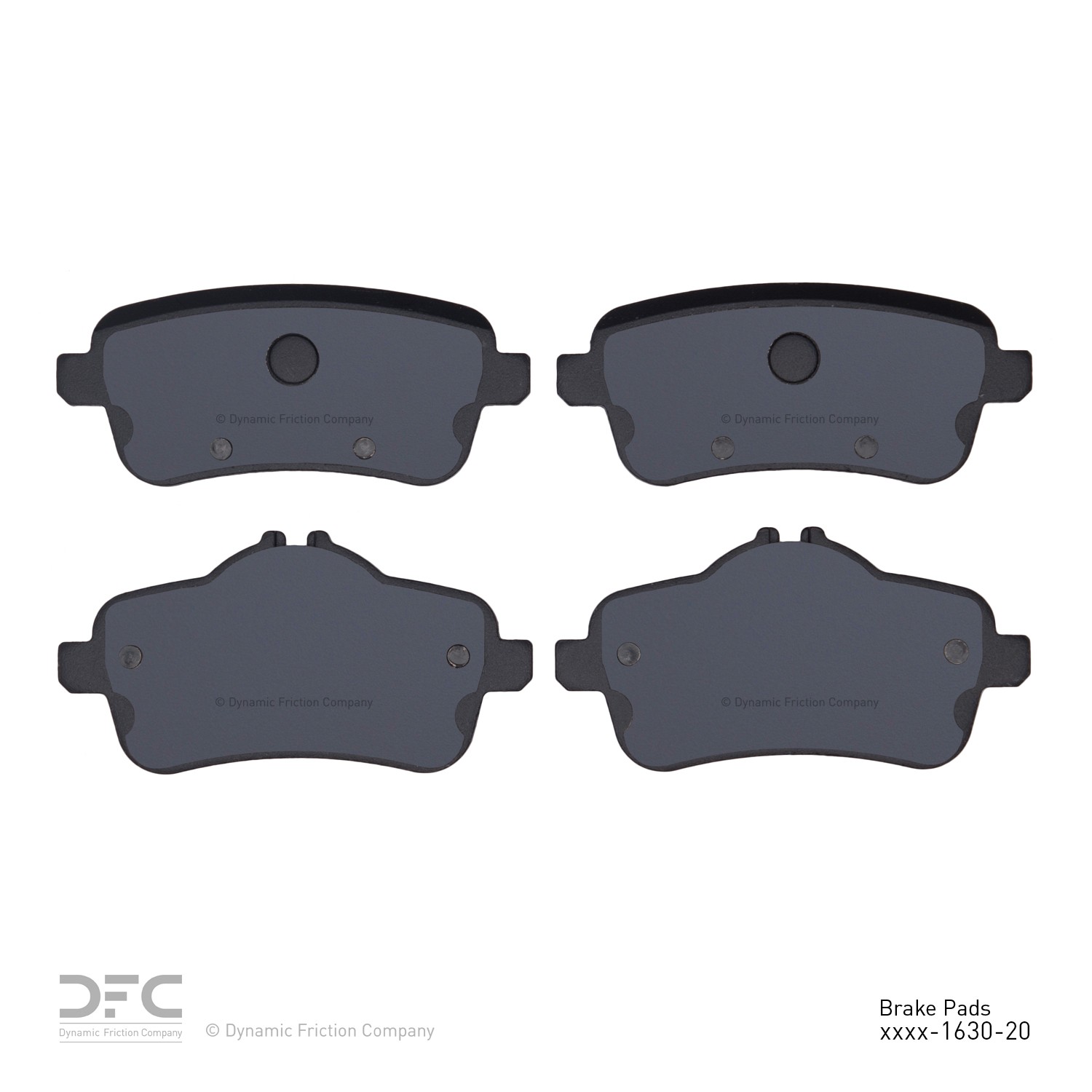 DYN 1551-1630-20 DFC 5000 Advanced Brake Pads - Low Metallic