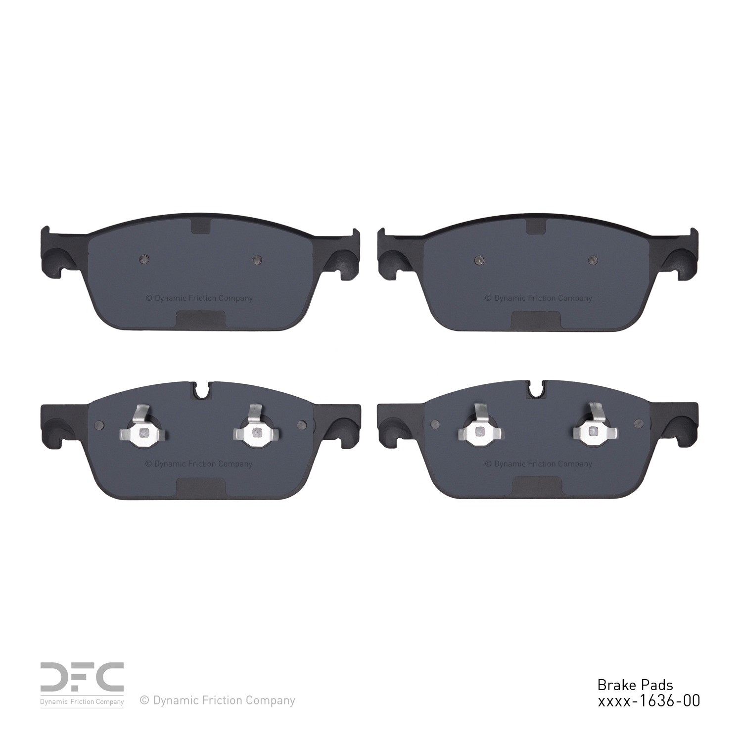 DYN 1551-1636-10 DFC 5000 Advanced Brake Pads - Ceramic