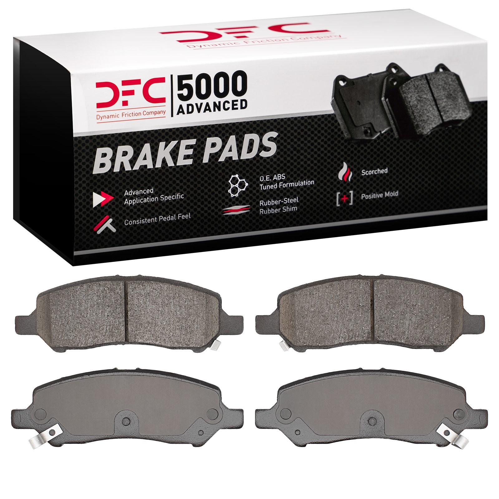 DYN-1551-1647-00 DFC 5000 Advanced Brake Pads - Ceramic - Image 2