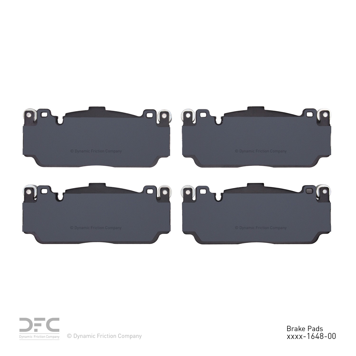 DYN 1551-1648-00 DFC 5000 Advanced Brake Pads - Low Metallic