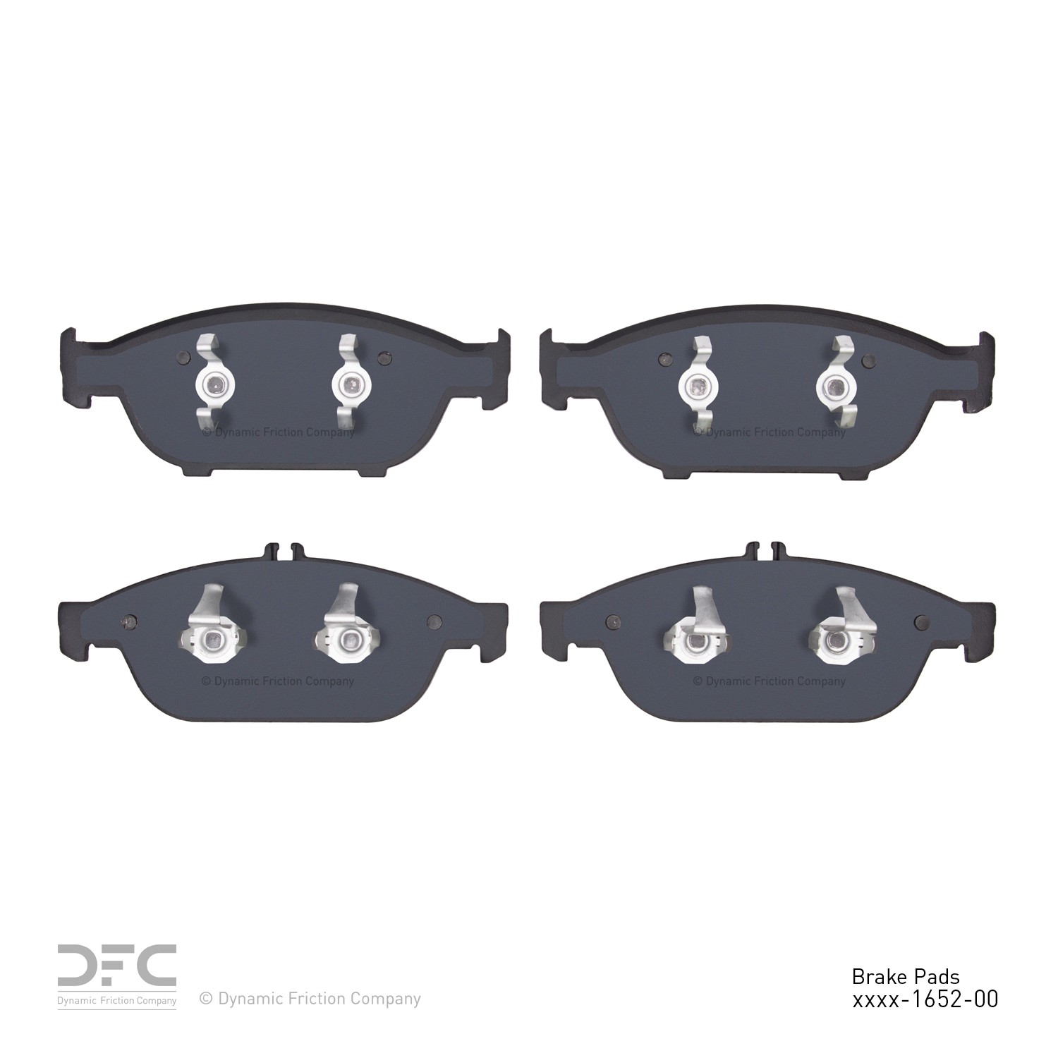 DYN 1551-1652-00 DFC 5000 Advanced Brake Pads - Ceramic