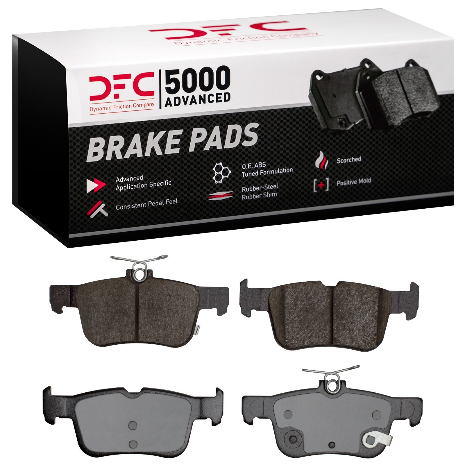 DYN-1551-1665-10 DFC 5000 Advanced Brake Pads - Ceramic - Image 2