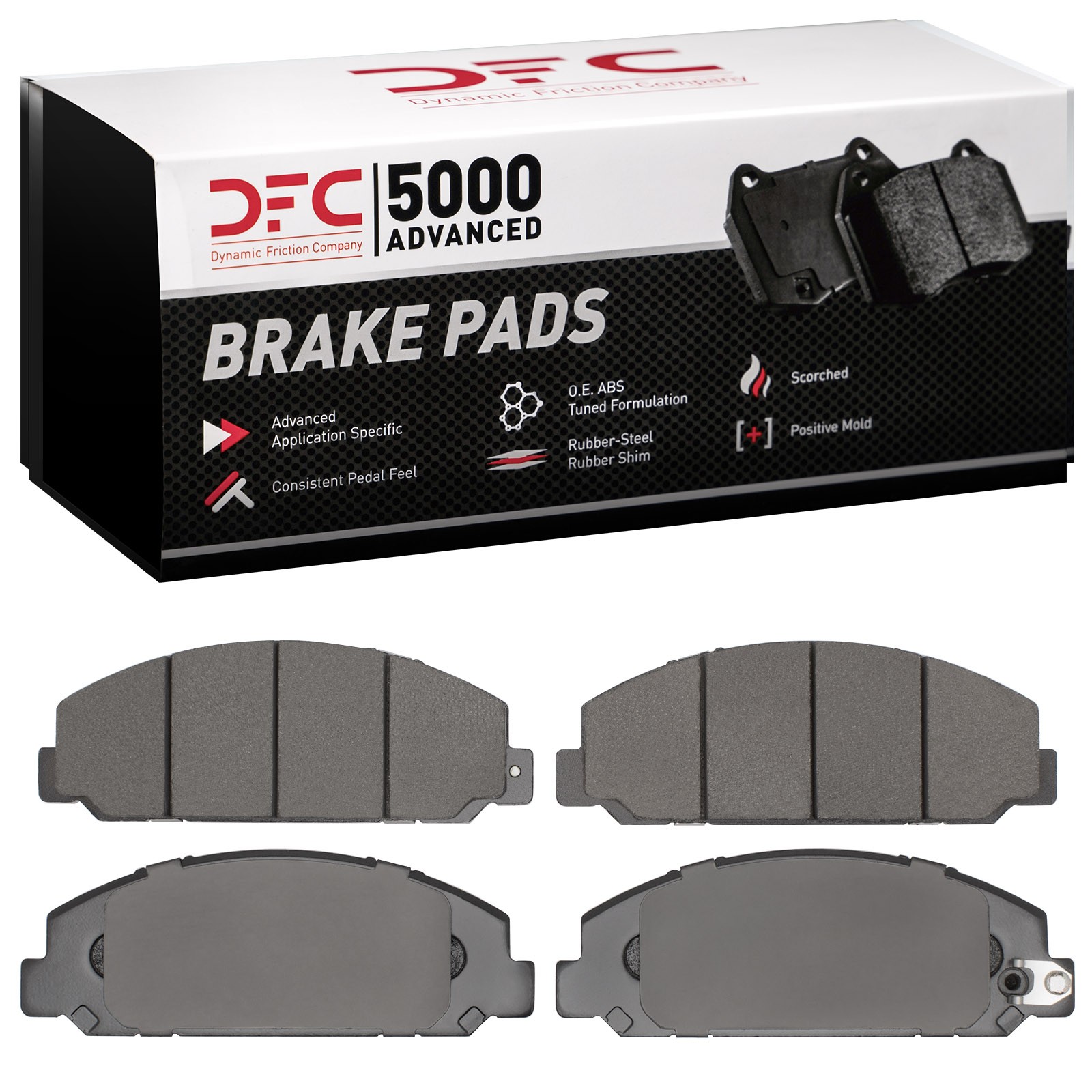 DYN-1551-1683-00 DFC 5000 Advanced Brake Pads - Image 2