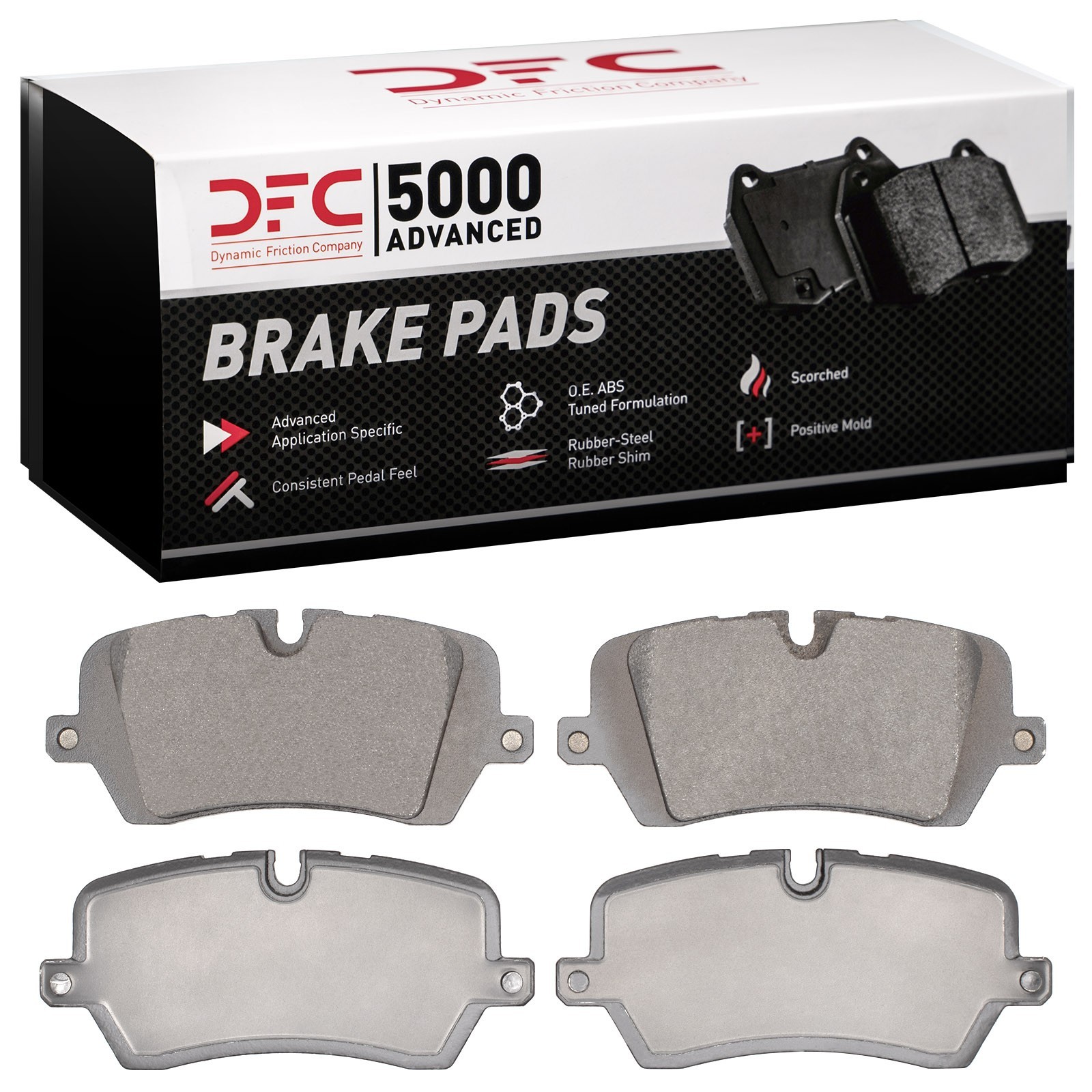 DYN 1551-1692-00 DFC 5000 Advanced Brake Pads - Low Metallic - Image 2