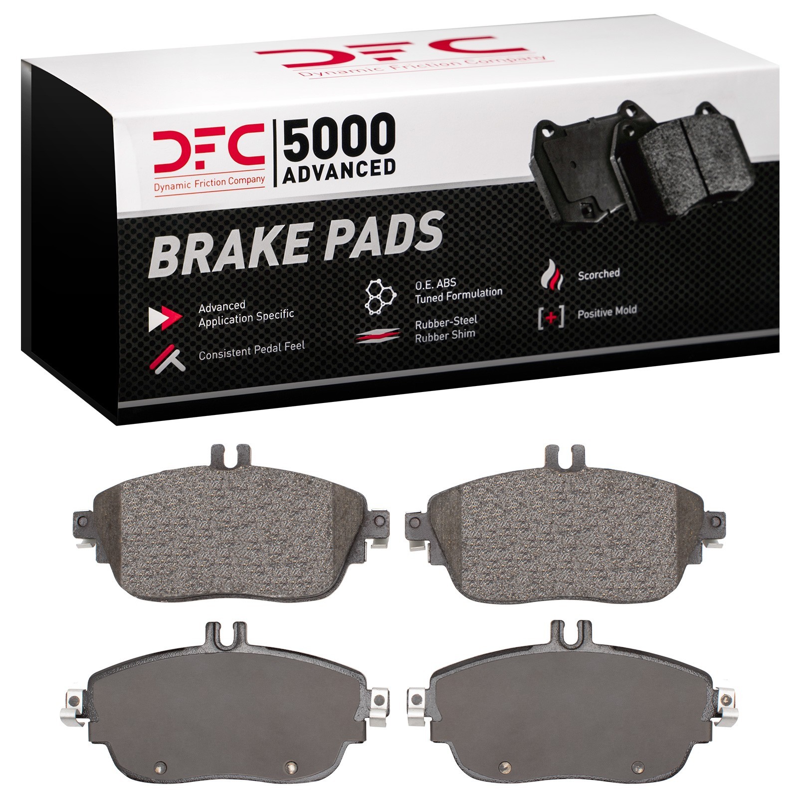 DYN-1551-1694-00 DFC 5000 Advanced Brake Pads - Low Metallic - Image 2