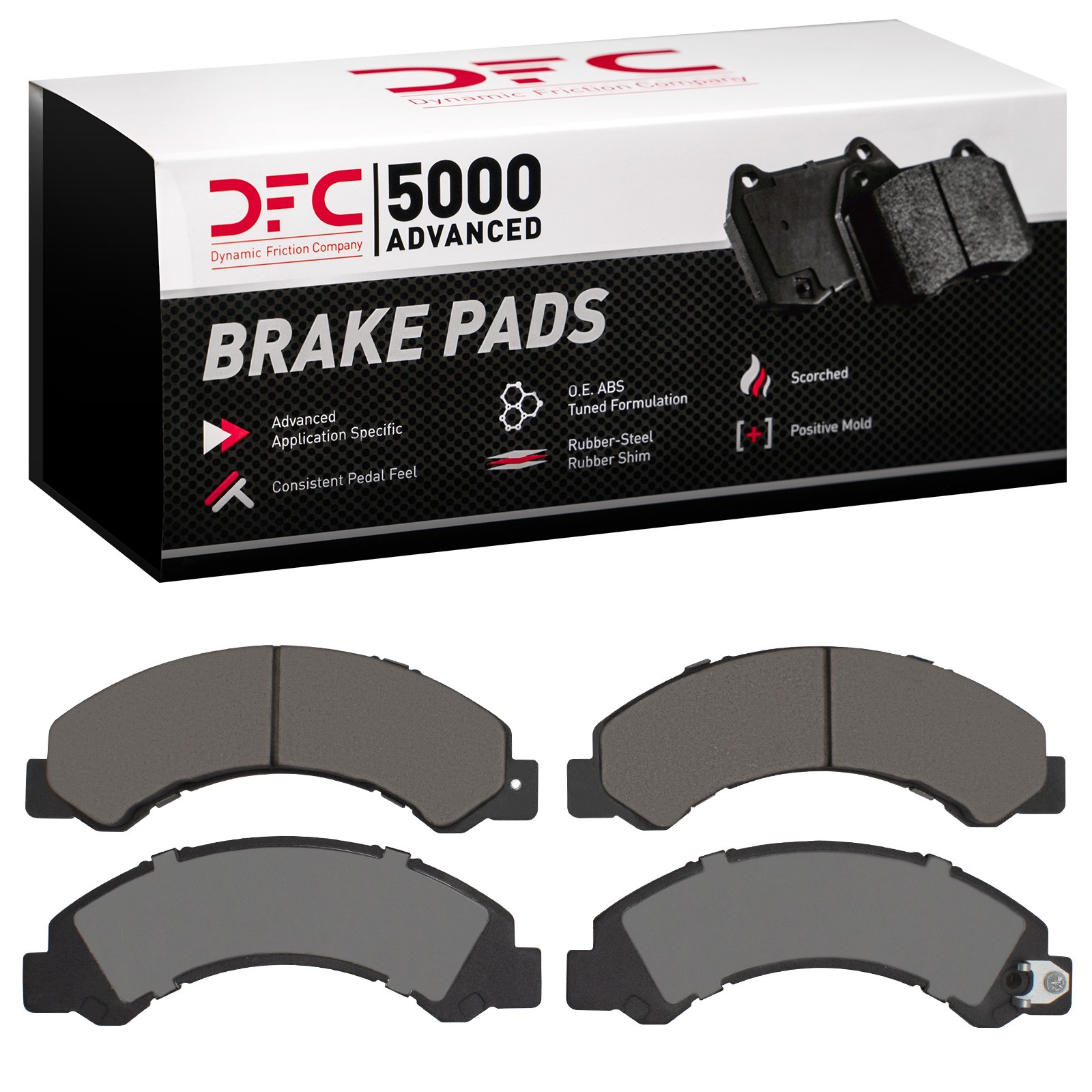 DYN-1551-1695-00 DFC 5000 Advanced Brake Pads - Image 2