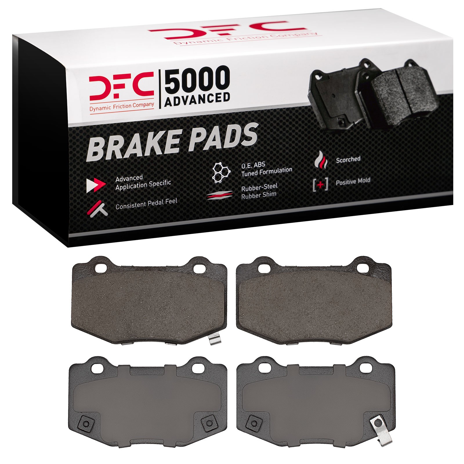 DYN-1551-1718-00 DFC 5000 Advanced Brake Pads - Ceramic - Image 2