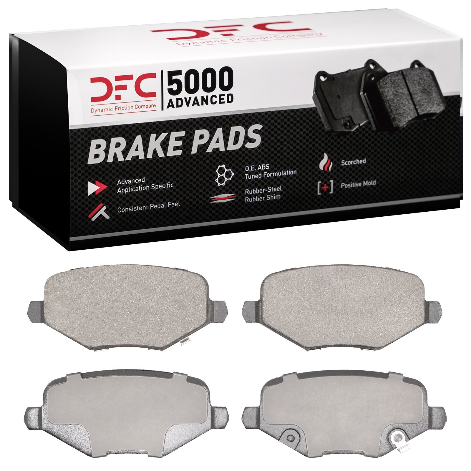 DYN-1551-1719-00 DFC 5000 Advanced Brake Pads - Ceramic - Image 2