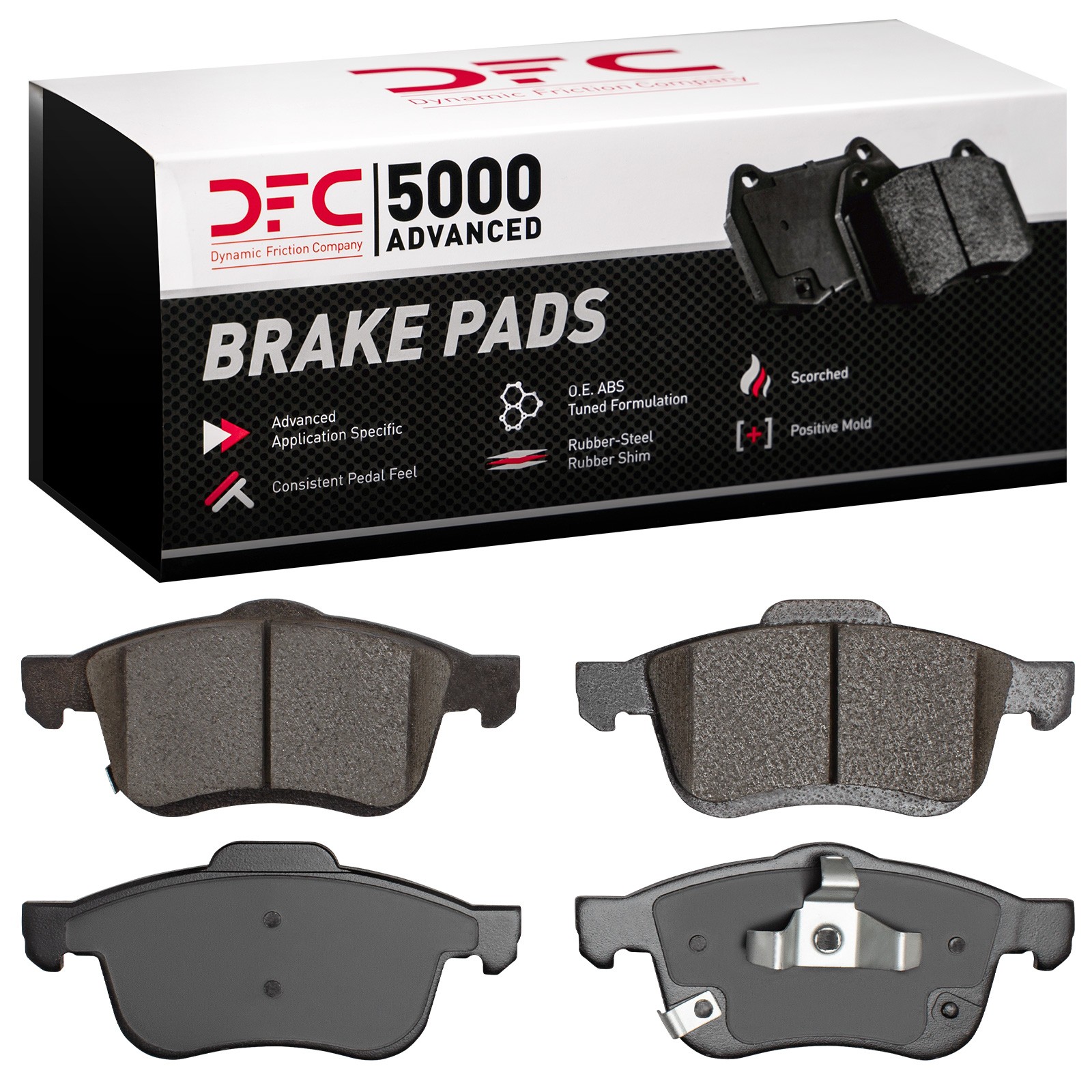 DYN-1551-1721-00 DFC 5000 Advanced Brake Pads - Ceramic - Image 2