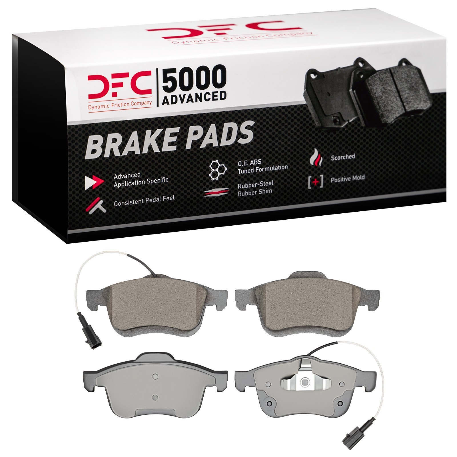 DYN-1551-1721-10 DFC 5000 Advanced Brake Pads - Ceramic - Image 2