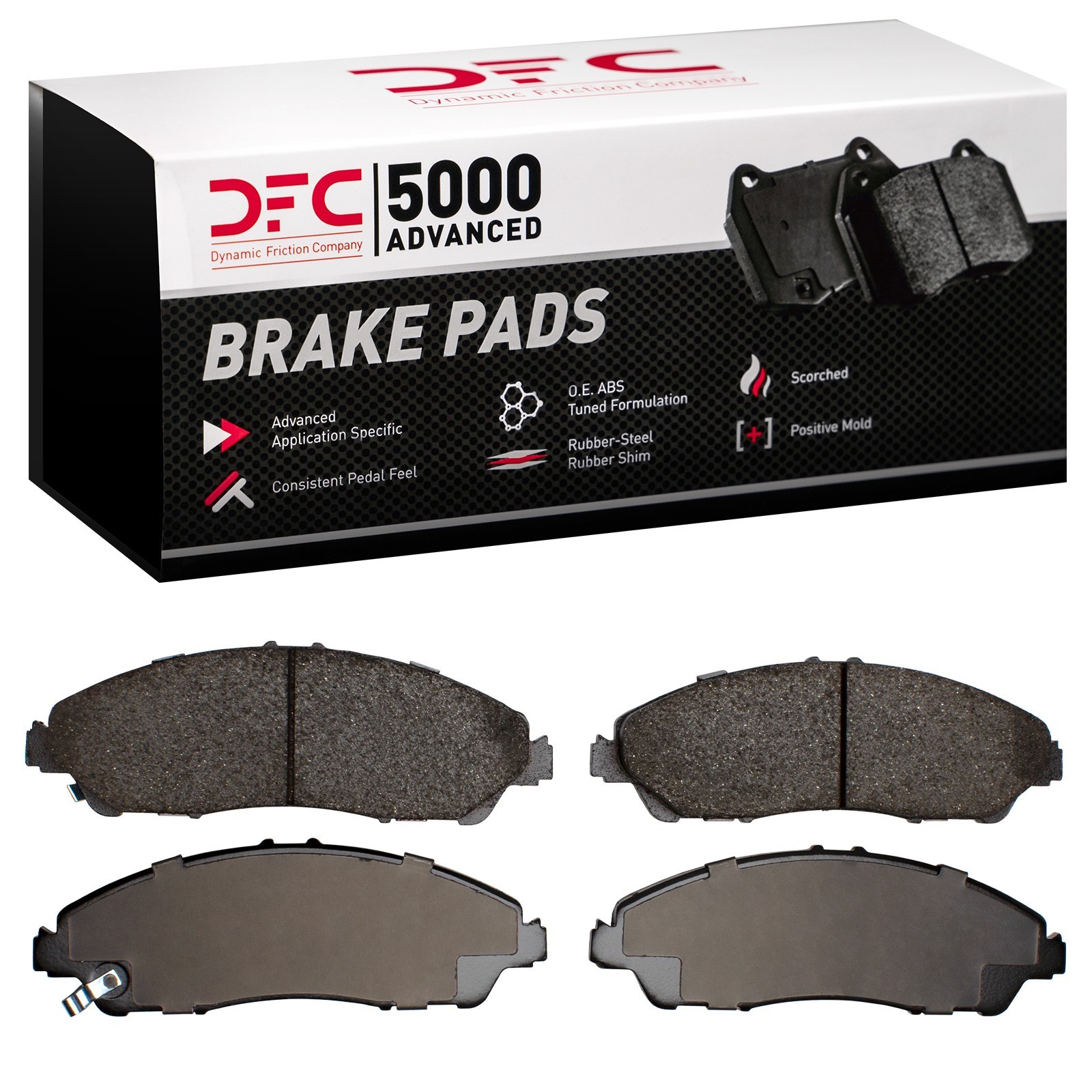 DYN-1551-1723-00 DFC 5000 Advanced Brake Pads - Ceramic - Image 2