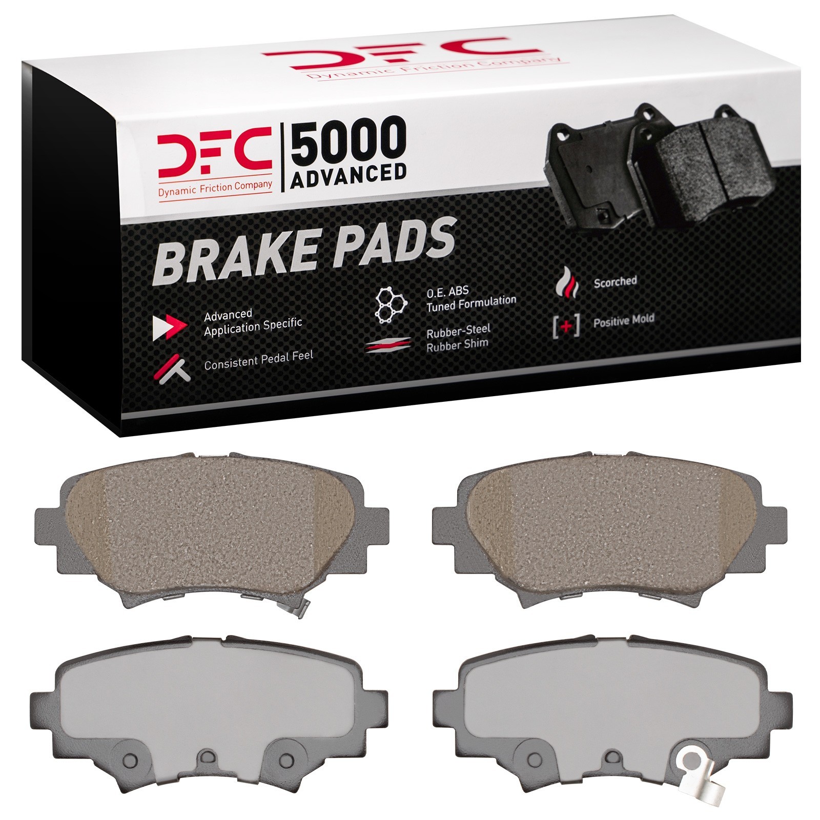 DYN-1551-1729-00 DFC 5000 Advanced Brake Pads - Ceramic - Image 2