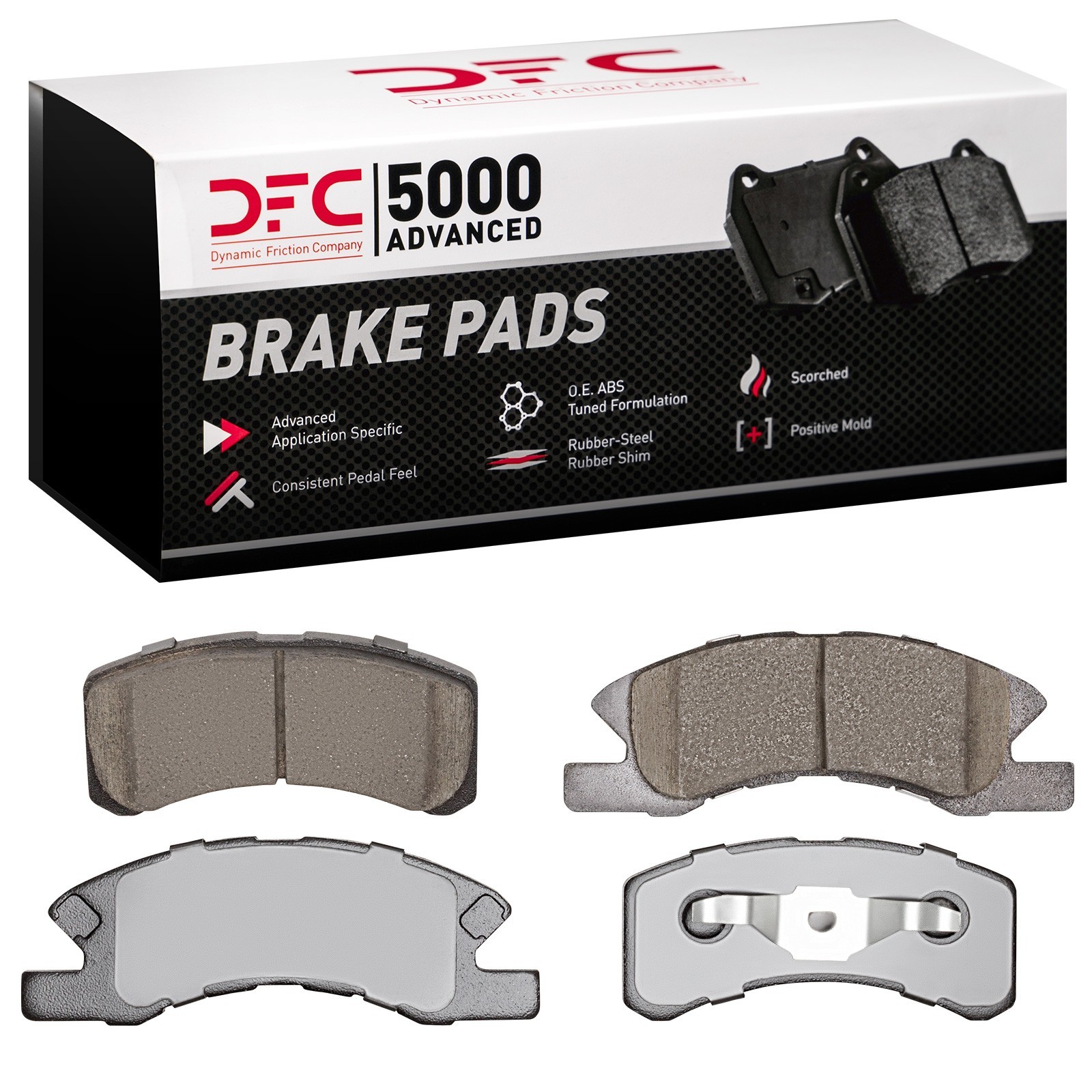 DYN-1551-1731-00 DFC 5000 Advanced Brake Pads - Ceramic - Image 2