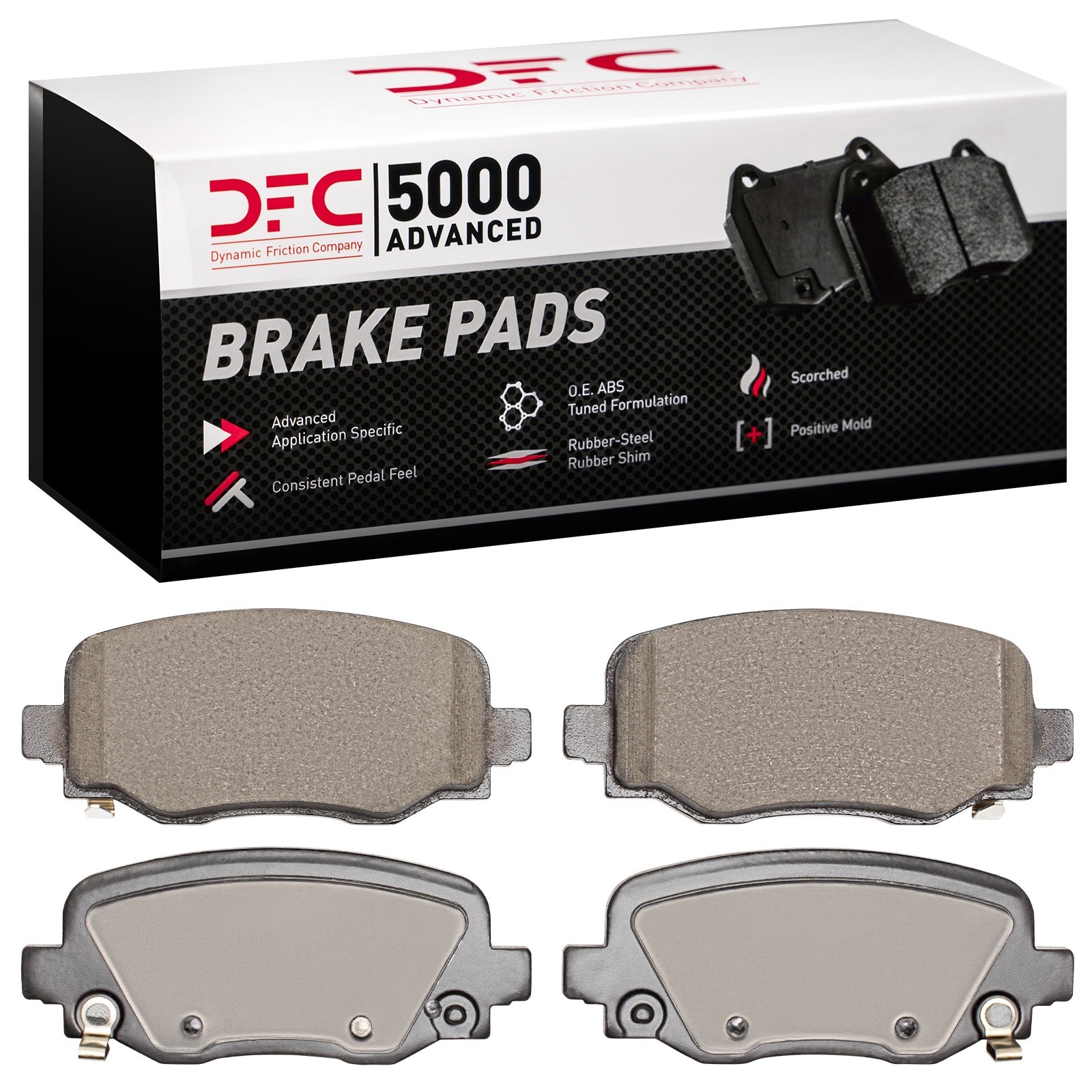 DYN-1551-1734-00 DFC 5000 Advanced Brake Pads - Ceramic - Image 2
