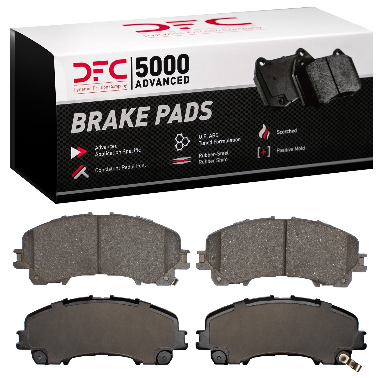 DYN-1551-1736-00 DFC 5000 Advanced Brake Pads - Ceramic - Image 2