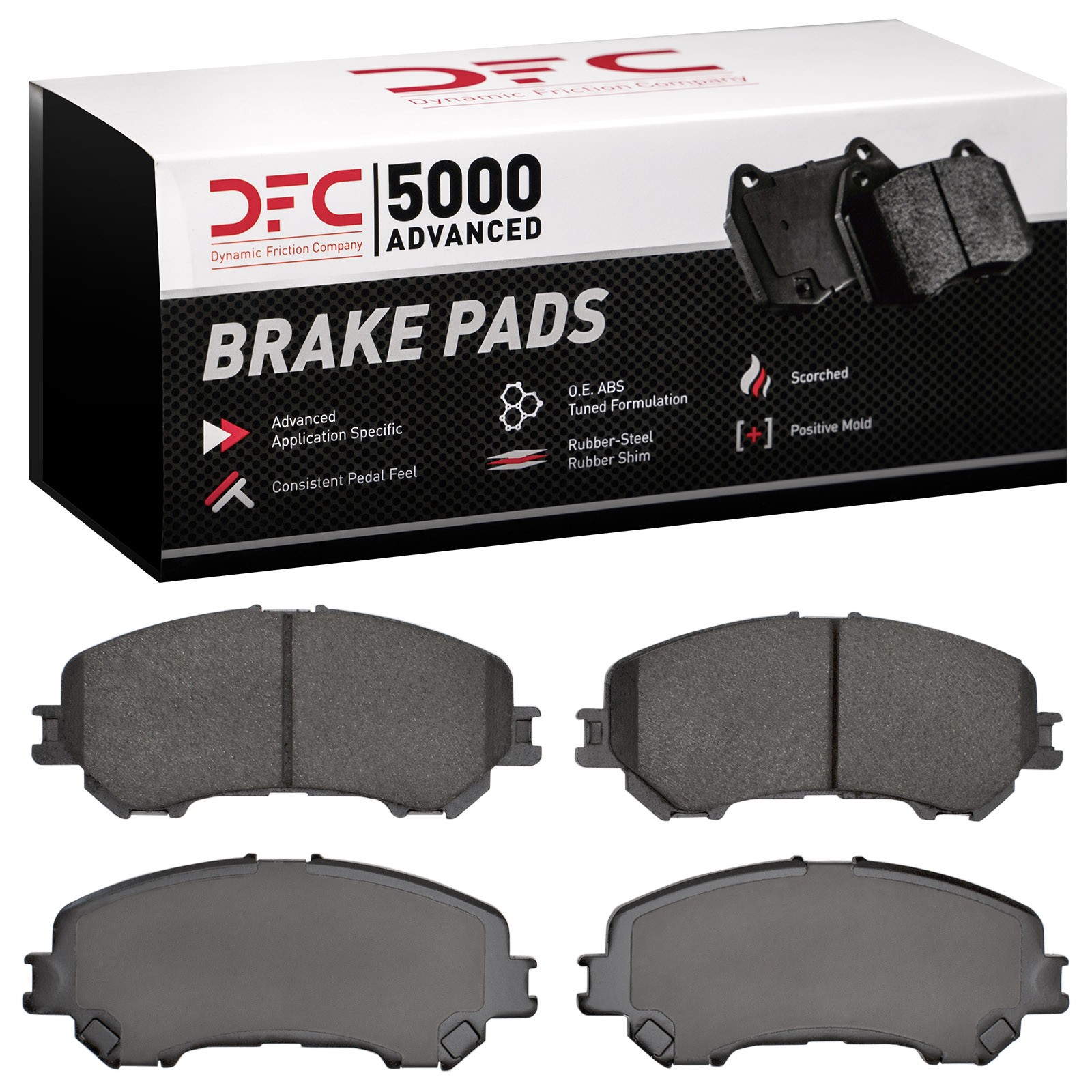 DYN-1551-1737-00 DFC 5000 Advanced Brake Pads - Ceramic - Image 2