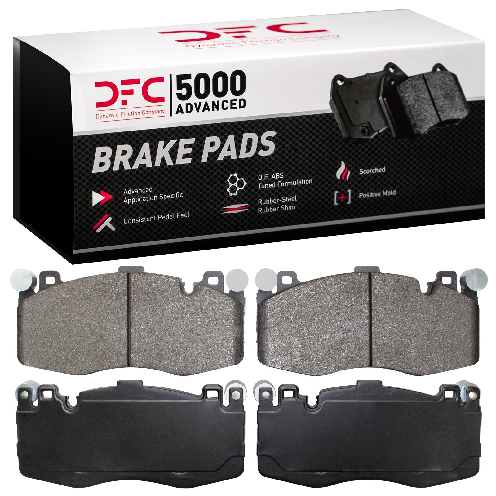 DYN 1551-1738-00 DFC 5000 Advanced Brake Pads - Low Metallic - Image 2