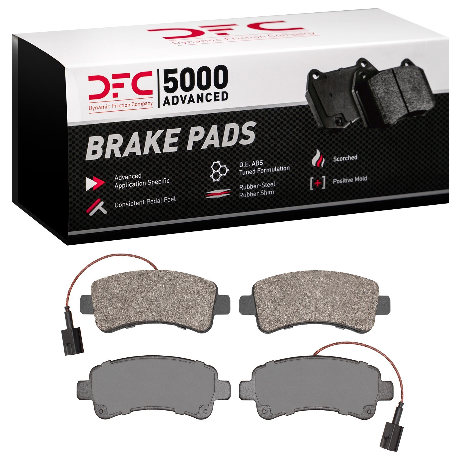 DYN 1551-1746-00 DFC 5000 Advanced Brake Pads - Semi Metallic - Image 2