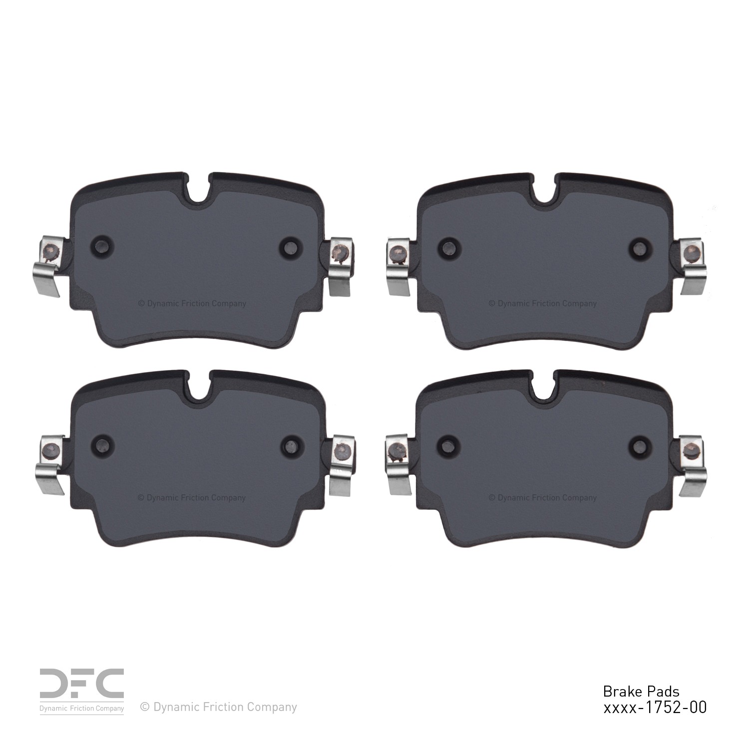 DYN-1551-1752-00 DFC 5000 Advanced Brake Pads - Ceramic