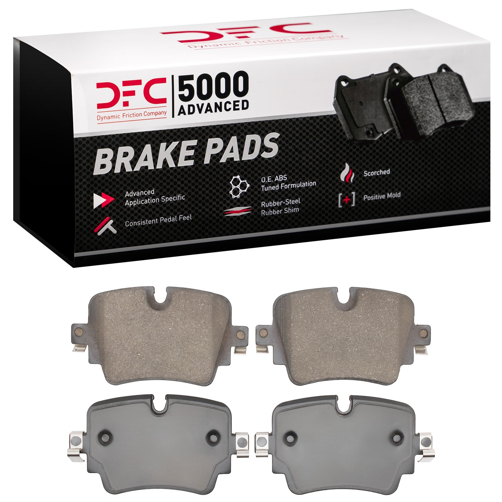 DYN-1551-1752-00 DFC 5000 Advanced Brake Pads - Ceramic - Image 2