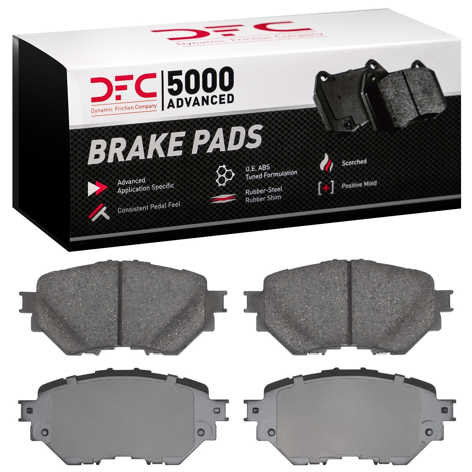 DYN-1551-1759-00 DFC 5000 Advanced Brake Pads - Ceramic - Image 2