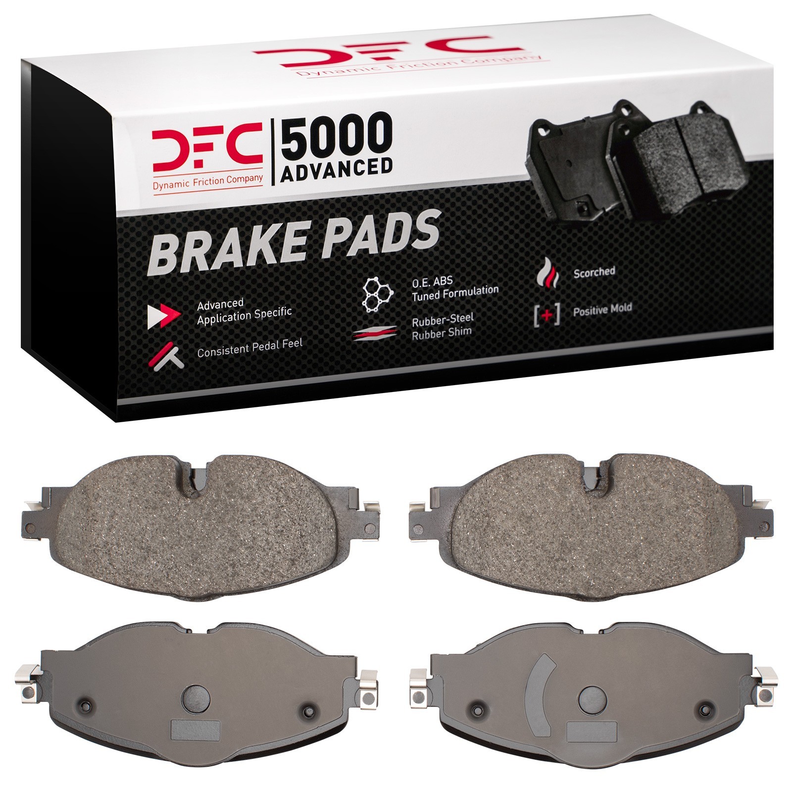 DYN-1551-1760-00 DFC 5000 Advanced Brake Pads - Ceramic - Image 2