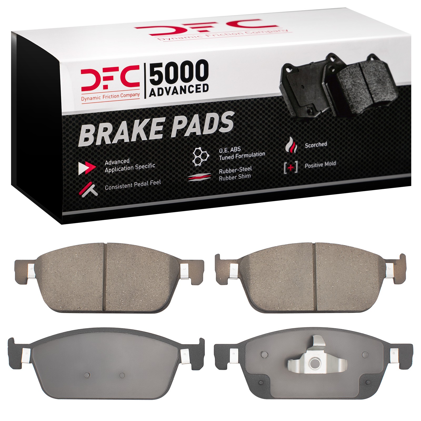 DYN-1551-1771-00 DFC 5000 Advanced Brake Pads - Ceramic - Image 2