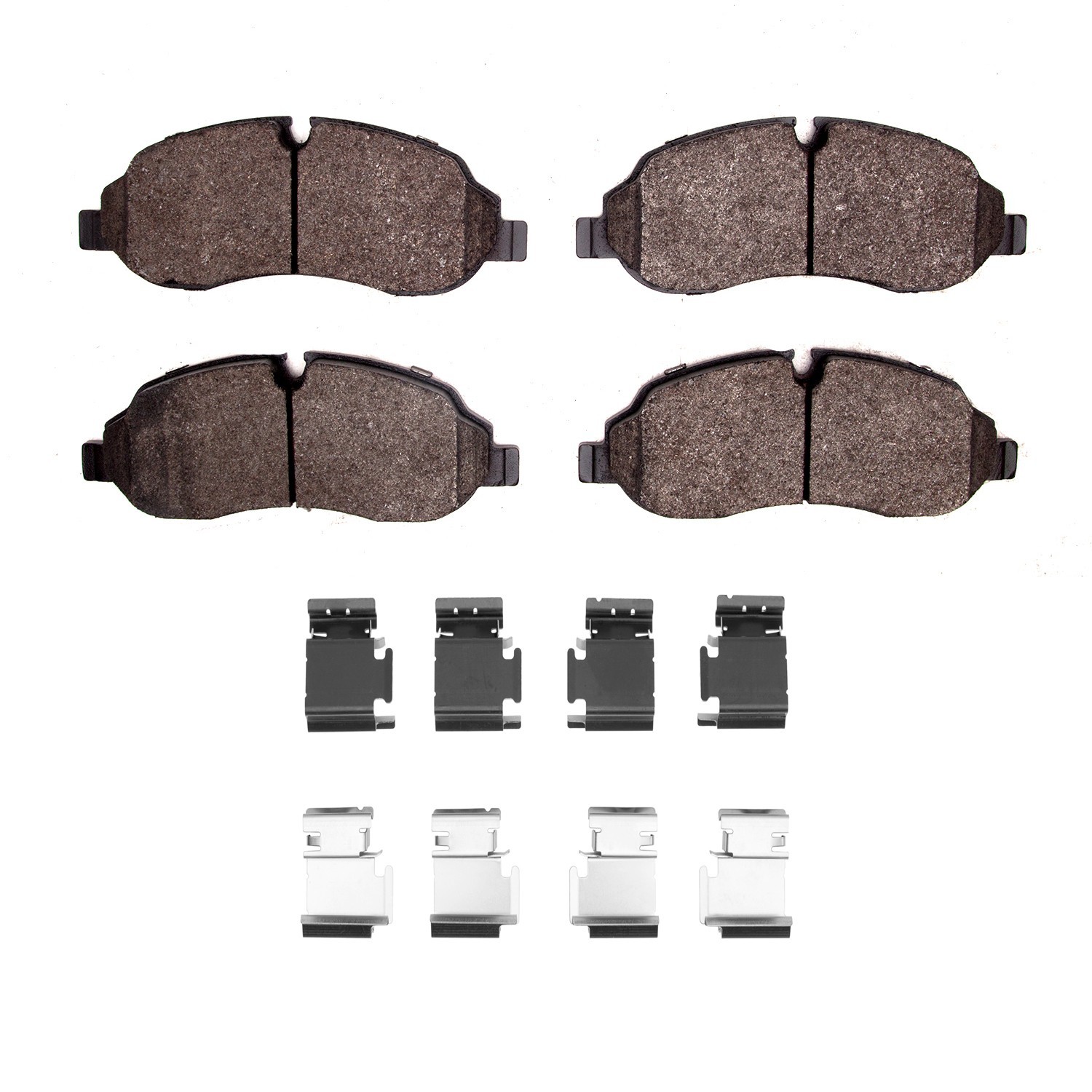 DYN 1551-1774-01 DFC 5000 Advanced Pads - Semi-Metallic and Hardware Kit