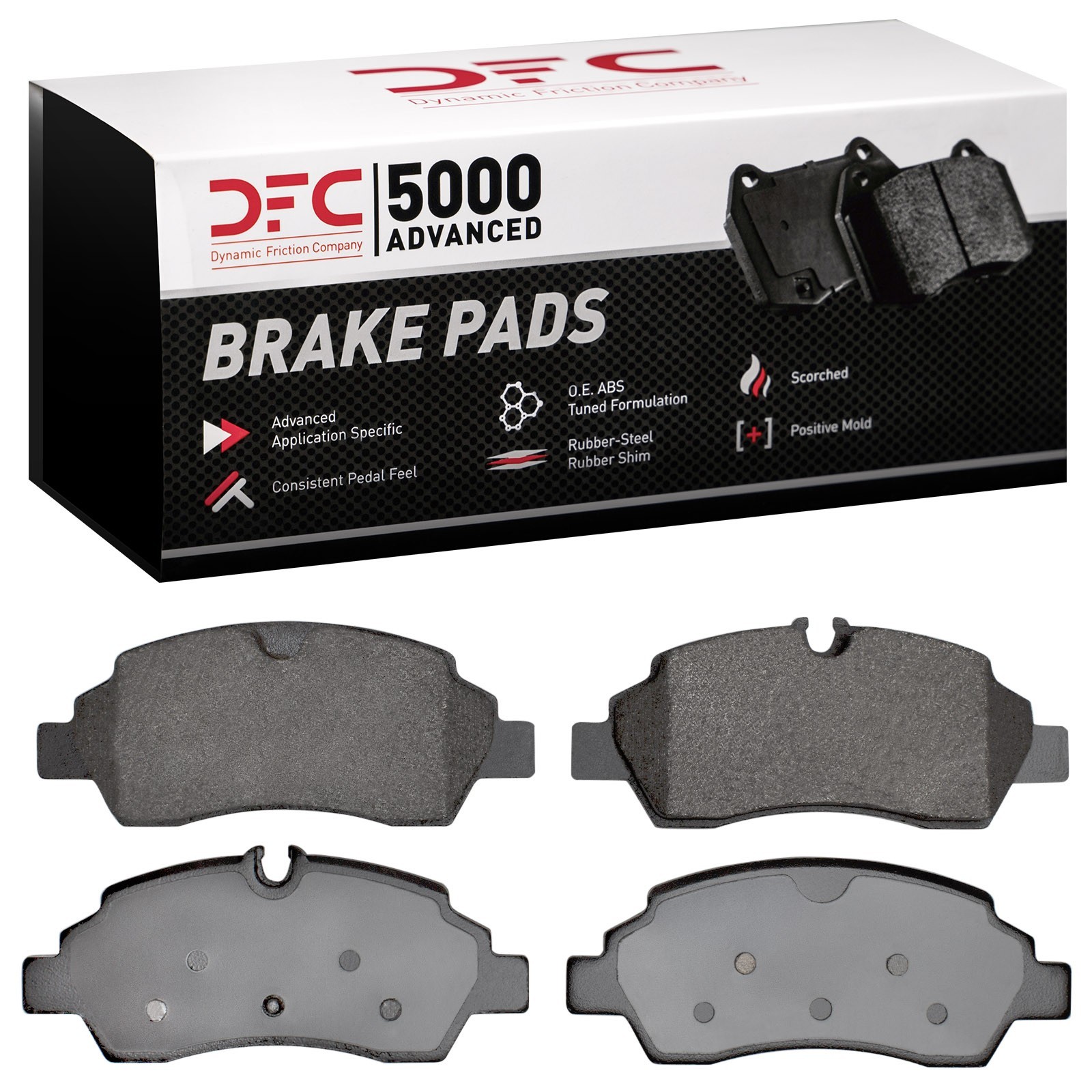DYN-1551-1775-00 DFC 5000 Advanced Brake Pads - Semi Metallic - Image 2