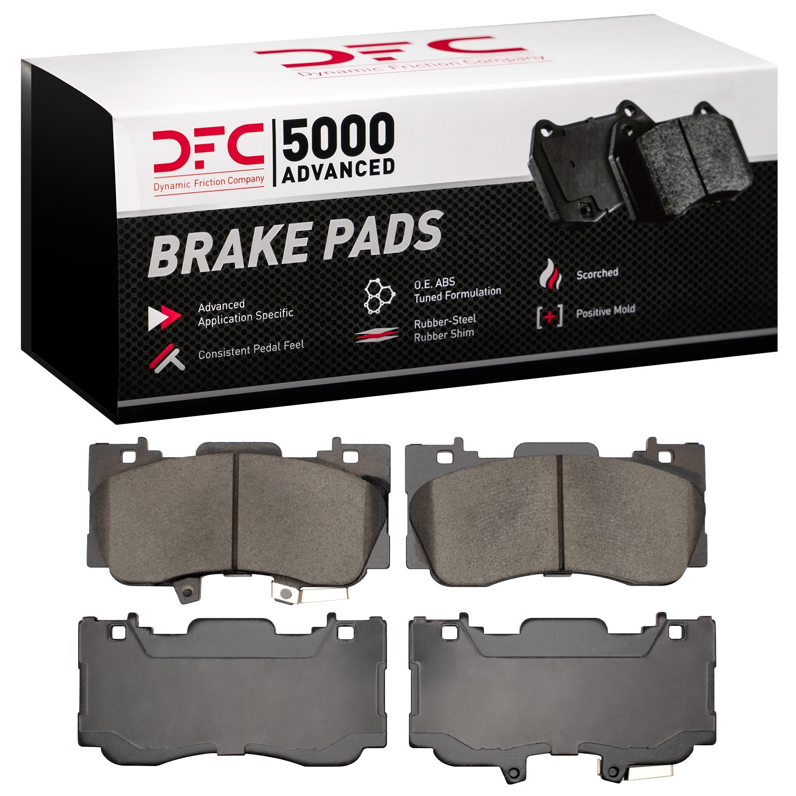 DYN-1551-1784-00 DFC 5000 Advanced Brake Pads - Ceramic - Image 2