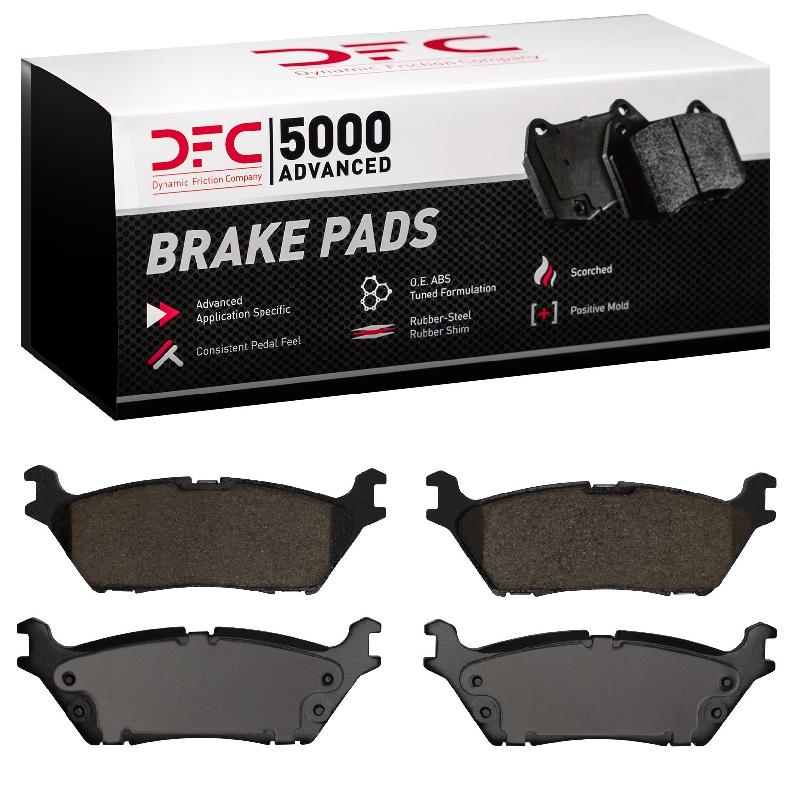 DYN-1551-1790-00 DFC 5000 Advanced Brake Pads - Ceramic - Image 2