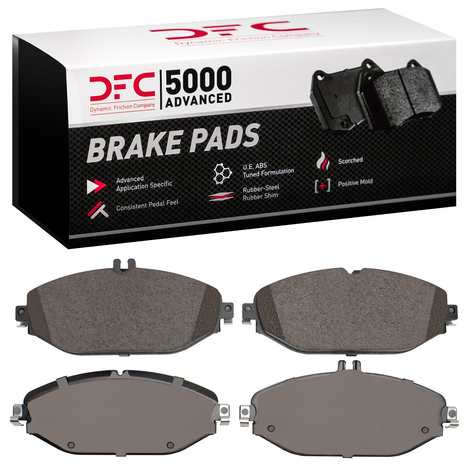 DYN-1551-1794-00 DFC 5000 Advanced Brake Pads - Ceramic - Image 2