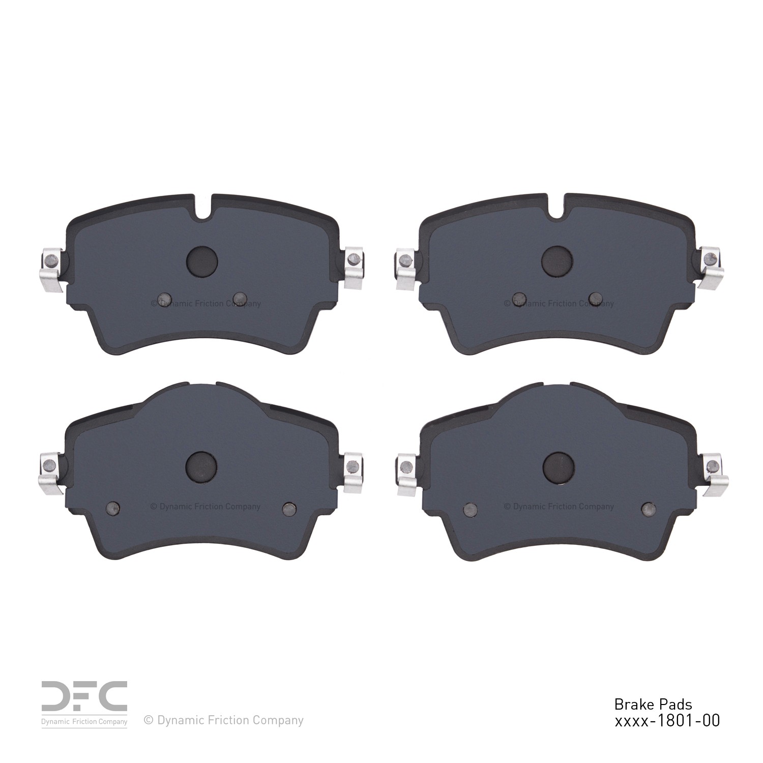 DYN-1551-1801-00 DFC 5000 Advanced Brake Pads - Ceramic