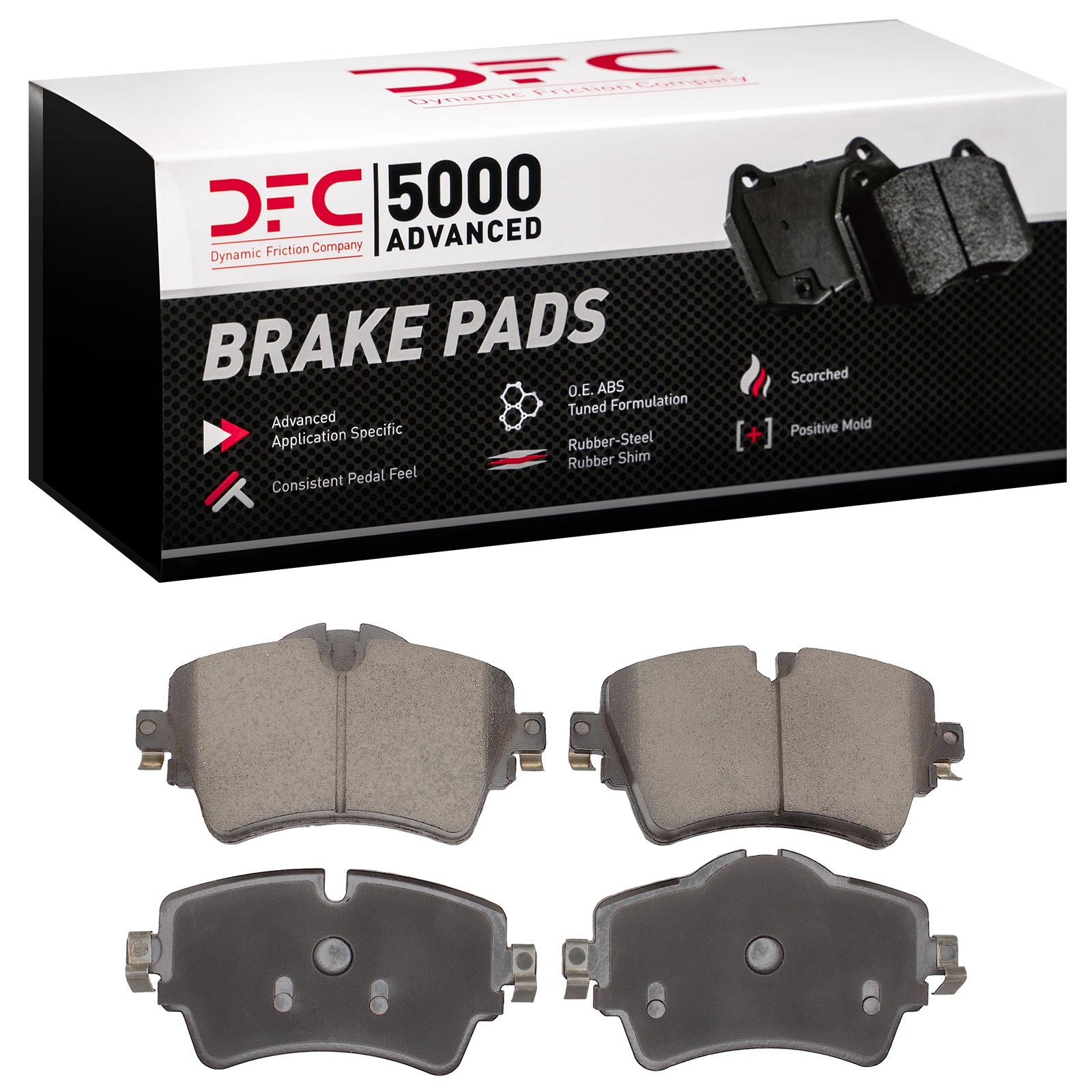 DYN-1551-1801-00 DFC 5000 Advanced Brake Pads - Ceramic - Image 2